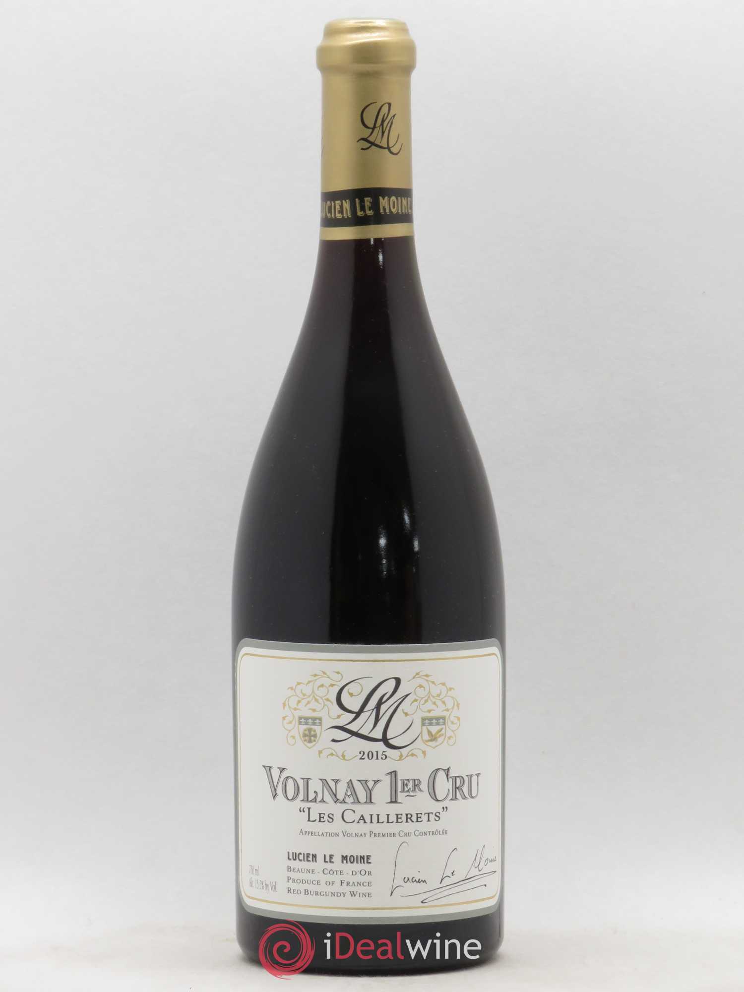 Volnay 1er Cru Les Caillerets Lucien Le Moine 2015 - Lot de 1 bouteille - 0