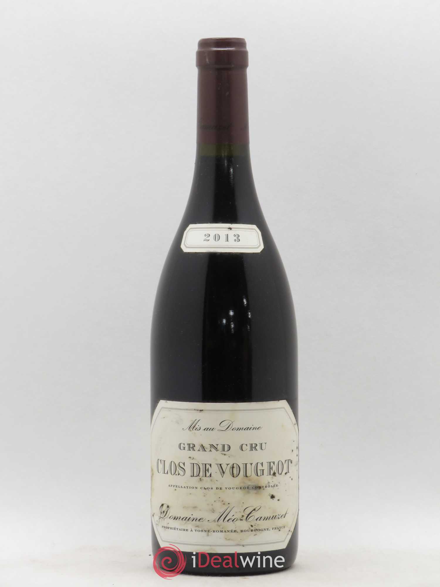 Clos de Vougeot Grand Cru Méo-Camuzet (Domaine) 2013 - Lot de 1 bouteille - 0