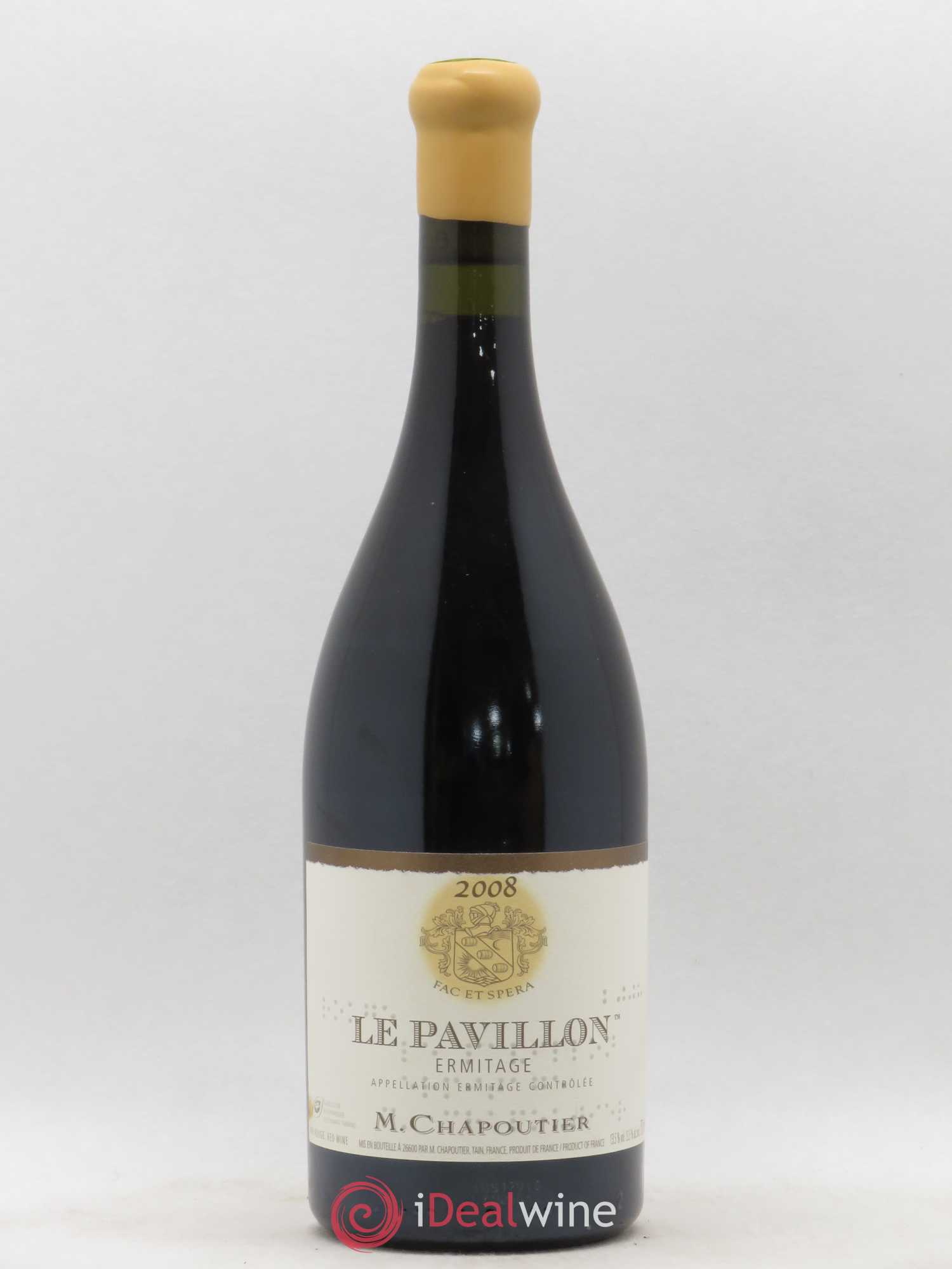 Hermitage Ermitage Le Pavillon Chapoutier 2008 - Lot de 1 bouteille - 0