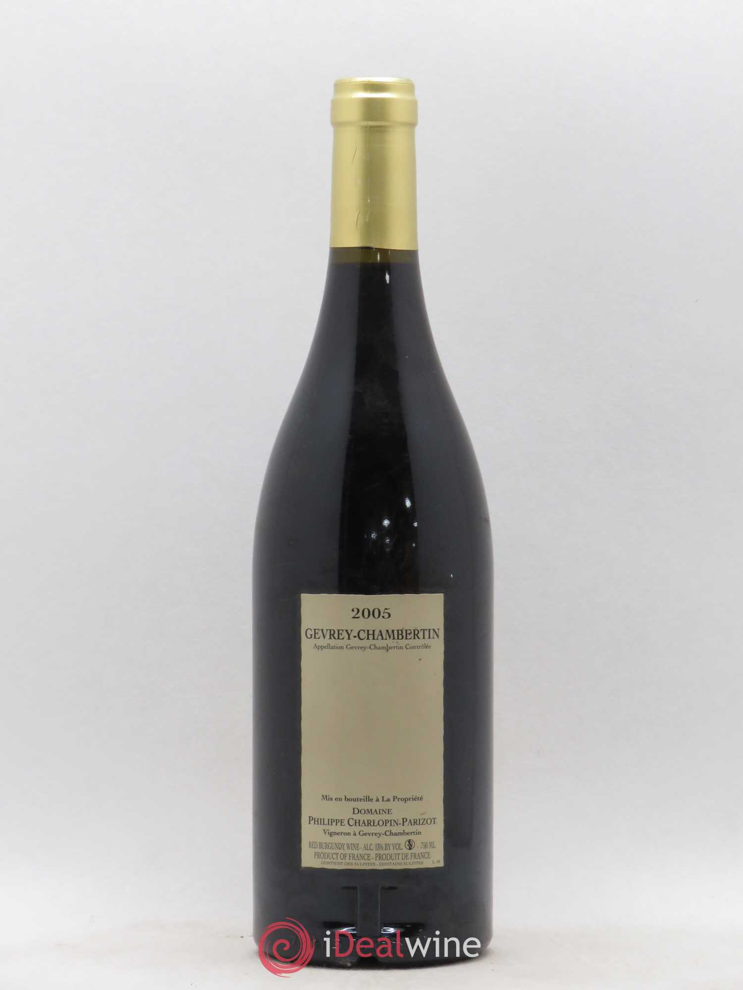 Gevrey-Chambertin Vieilles Vignes Domaine Charlopin Parizot 2005 - Posten von 1 Flasche - 1