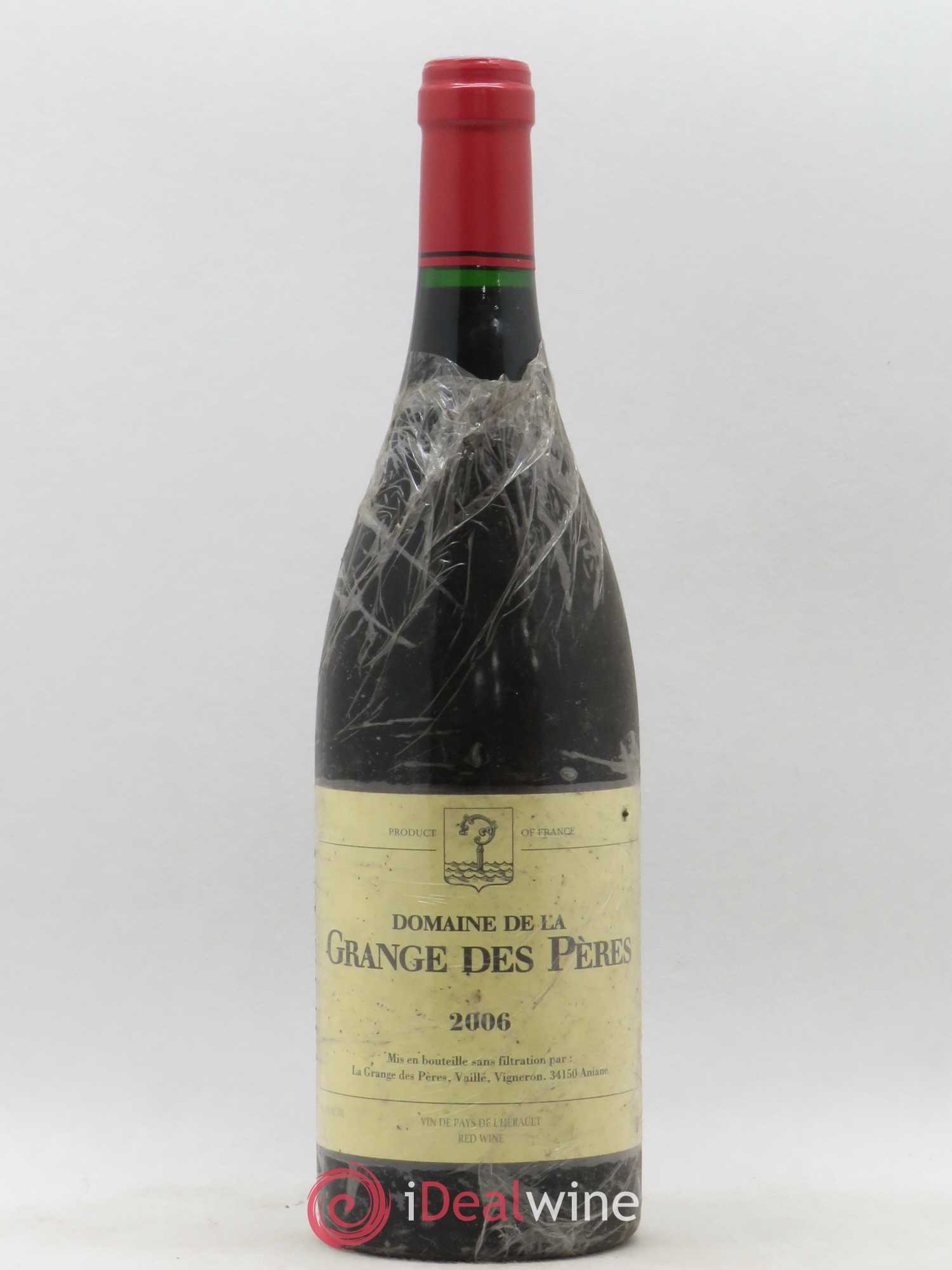 Pays d'Hérault Grange des Pères Laurent Vaillé 2006 - Lot de 1 bouteille - 0