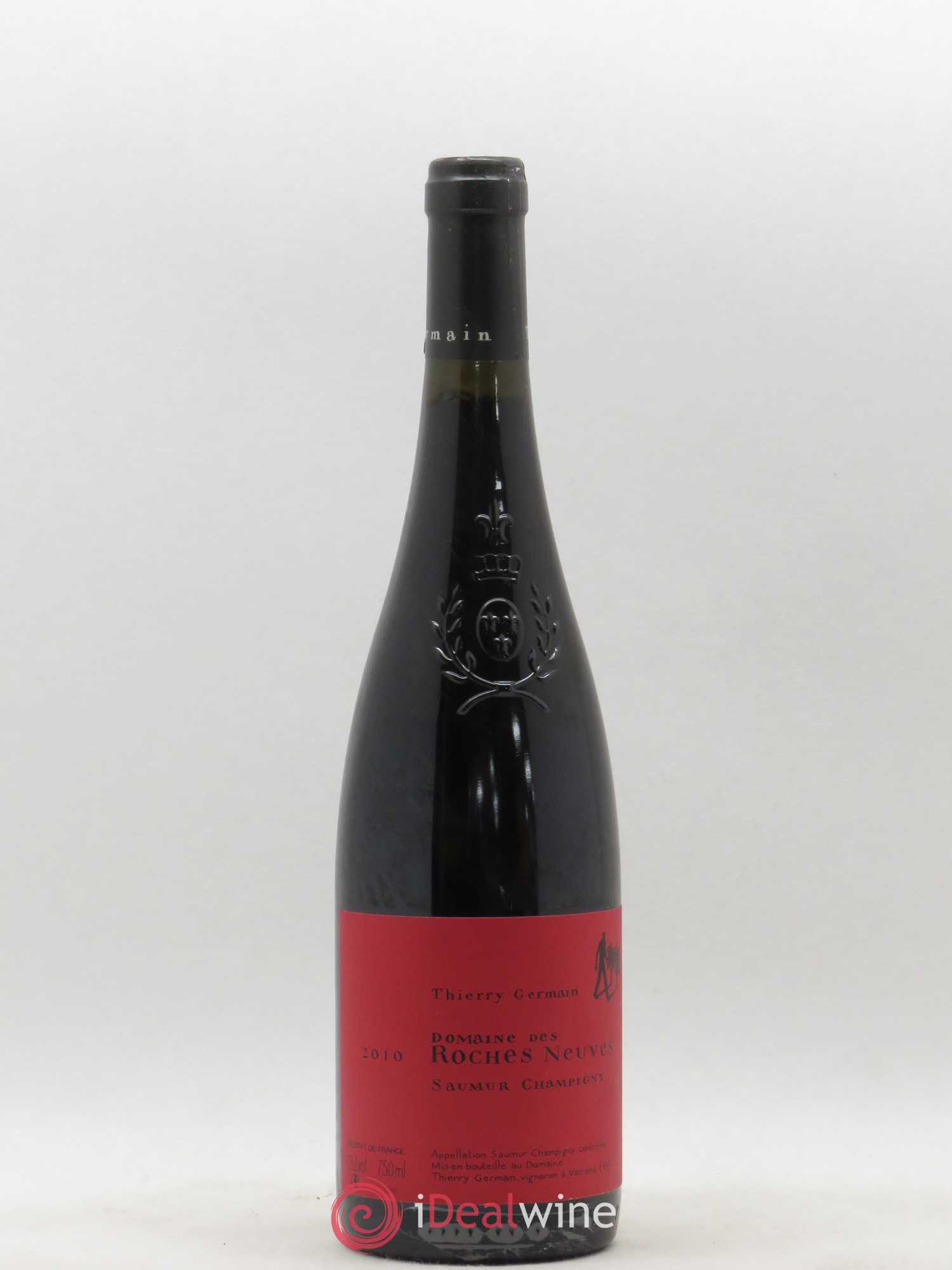Saumur-Champigny Domaine des Roches Neuves - Thierry Germain 2010 - Lot de 1 bouteille - 0