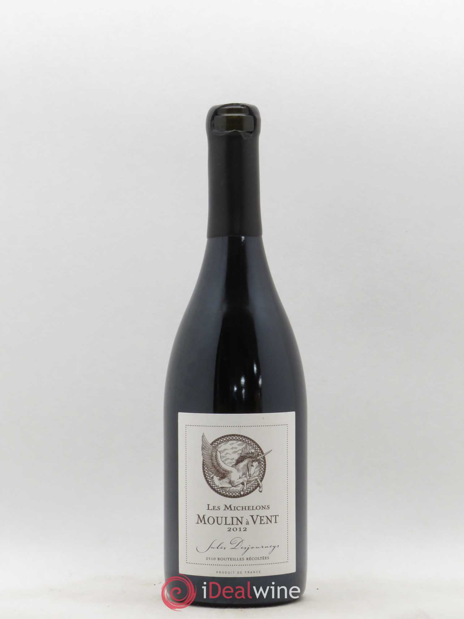 Moulin-à-Vent Les Michelons Jules Desjourneys 2012 - Lot de 1 bouteille - 0