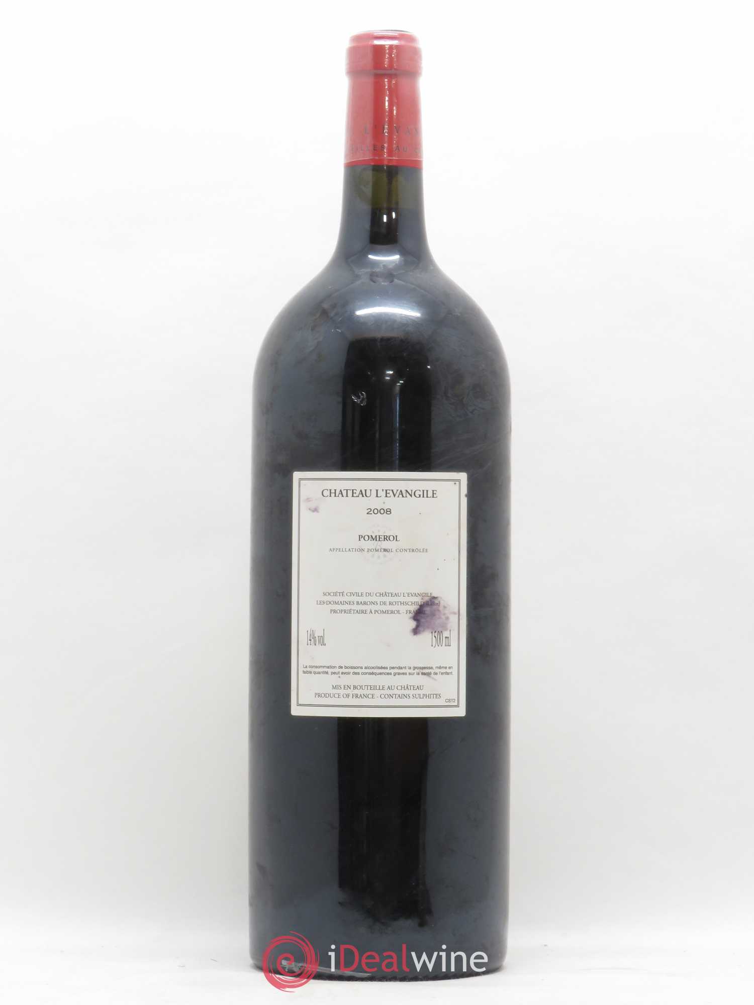 Château l' Évangile 2008 - Lot de 1 magnum - 1