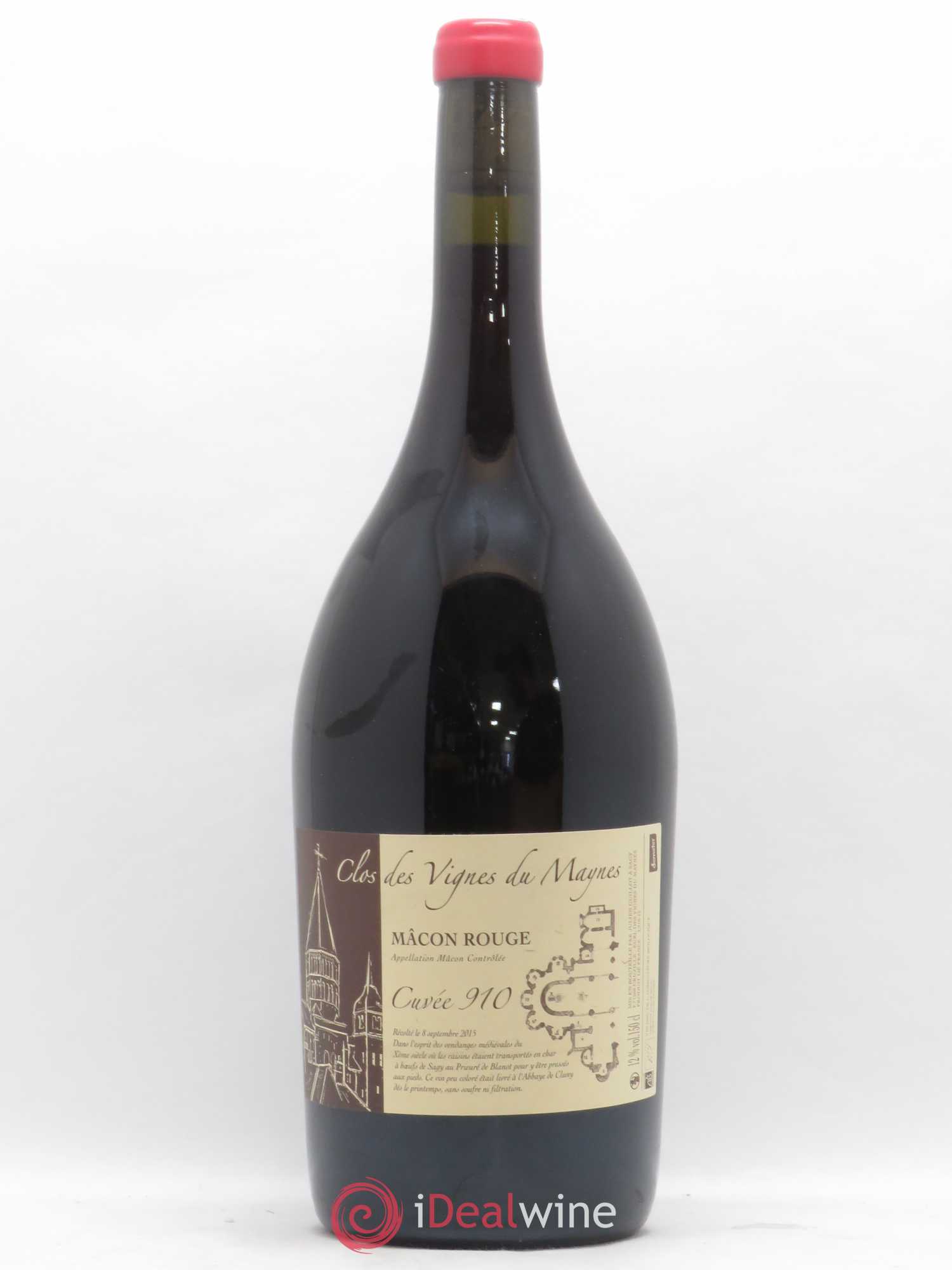 Mâcon Cuvée 910 Les Vignes du Maynes 2015 - Lot de 1 magnum - 0