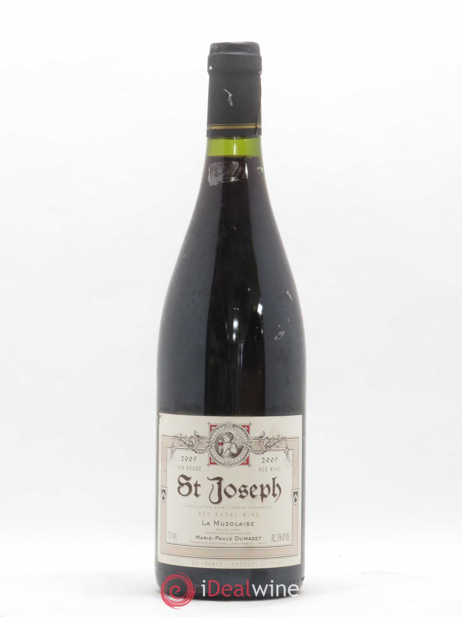 Saint-Joseph Cuvée La Muzolaise Domaine Dumazet 2009 - Posten von 1 Flasche - 0