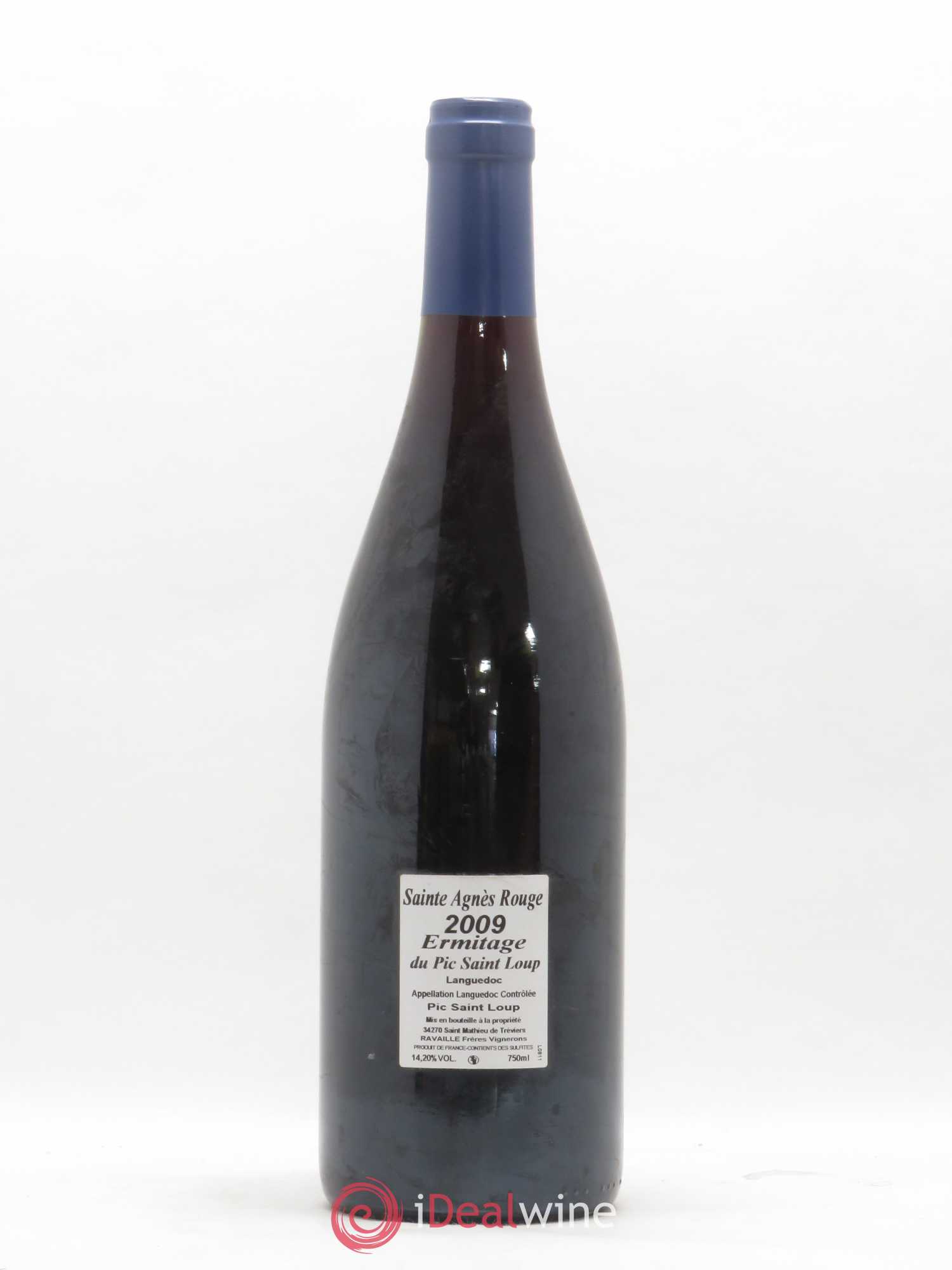 Pic Saint-Loup Héritage du Pic Saint-Loup (anciennement Ermitage) Cuvée Sainte Agnès 2009 - Lot de 1 bouteille - 1