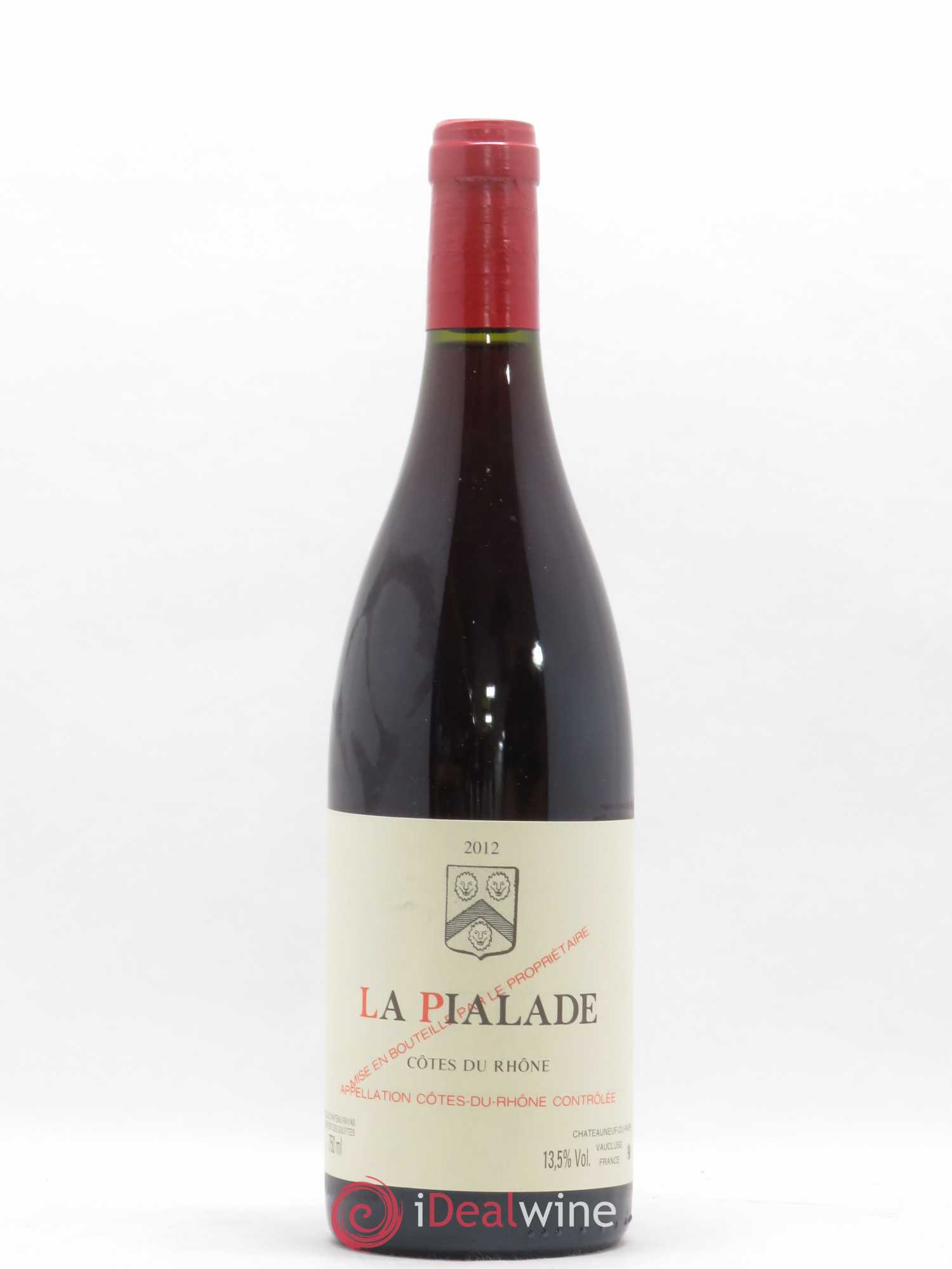Côtes-du-Rhône La Pialade Emmanuel Reynaud 2012 - Lot de 1 bouteille - 0