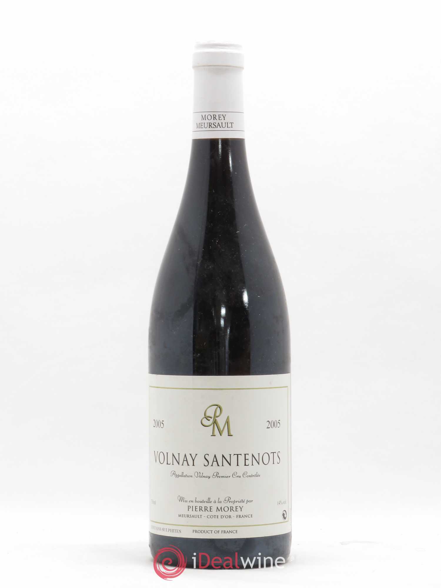 Volnay 1er Cru Les Santenots Pierre Morey (Domaine) 2005 - Lot de 1 bouteille - 0