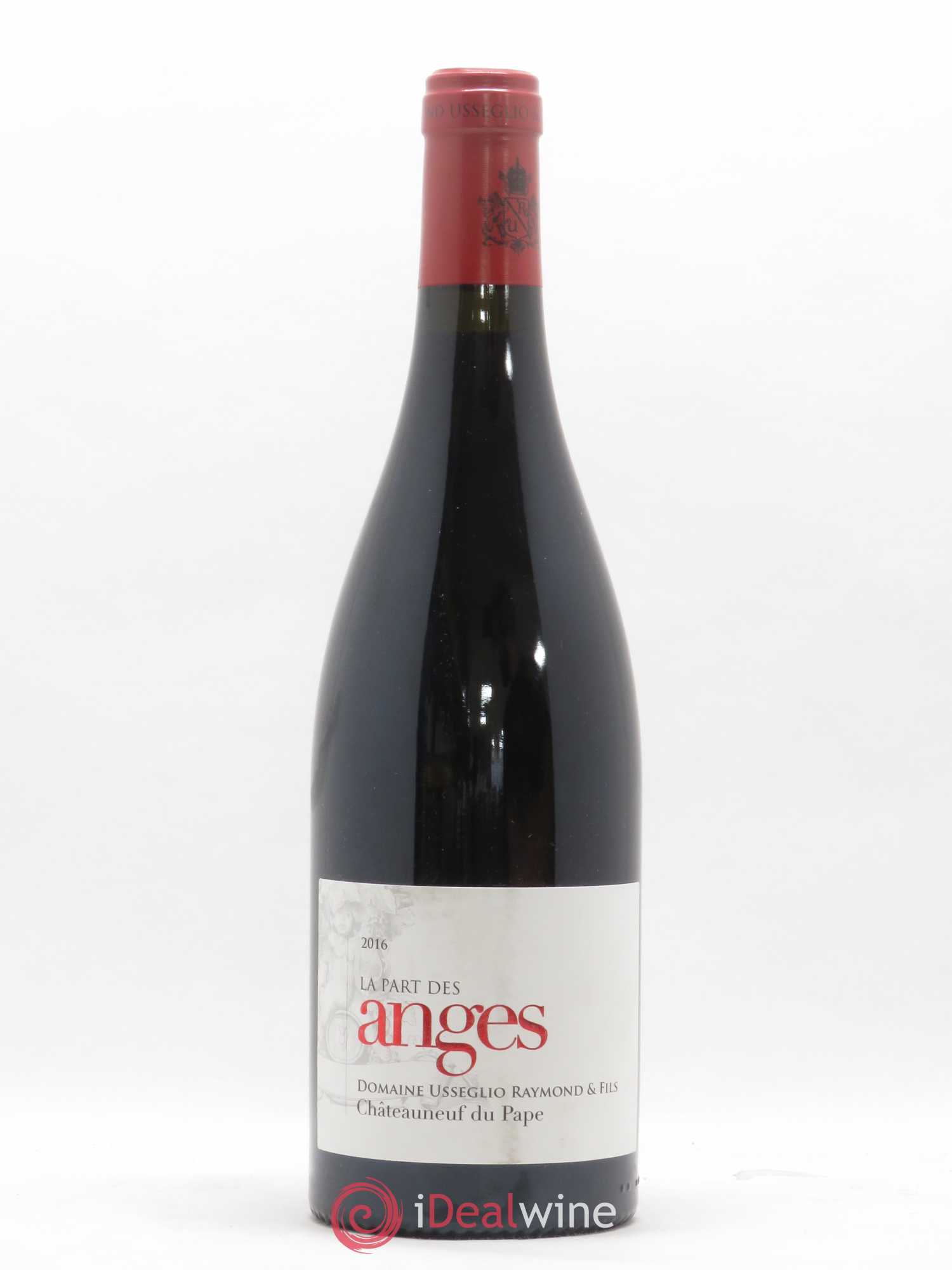 Châteauneuf-du-Pape La Part des Anges Raymond Usseglio (Domaine) 2016 - Lot de 1 bouteille - 0