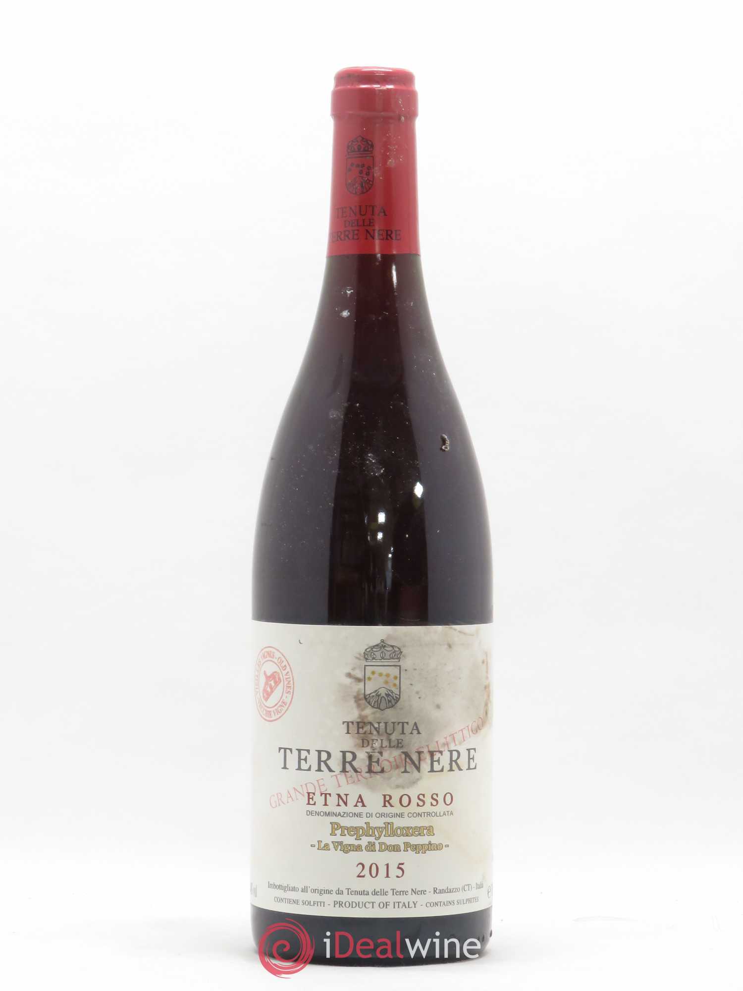 Etna Rosso DOC Prephylloxera La Vigna di Don Peppino Tenuta delle Terre Nere La Vigna di Don Peppino 2015 - Lot de 1 bouteille - 0