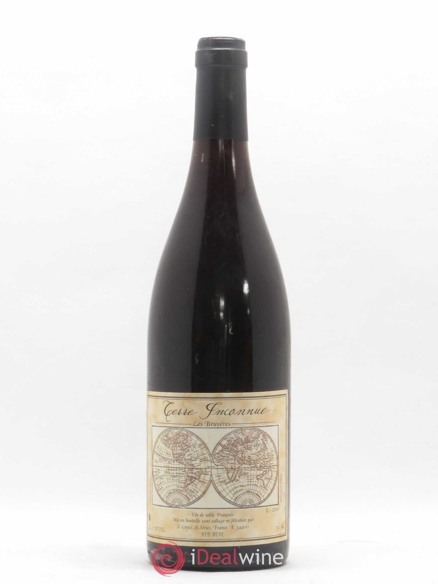 Vin de France Les Bruyères Terre Inconnue 2010 - Posten von 1 Flasche - 0