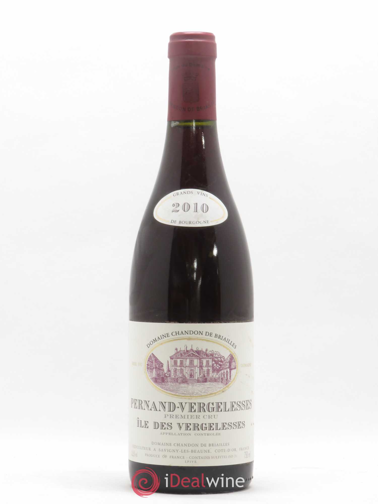 Pernand-Vergelesses 1er Cru Ile des Vergelesses Chandon de Briailles 2010 - Posten von 1 Flasche - 0