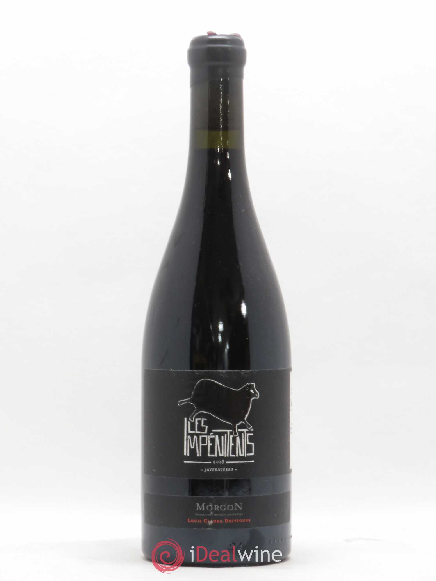 Morgon Javernières Les Impénitents Louis-Claude Desvignes 2018 - Lot de 1 bouteille - 0