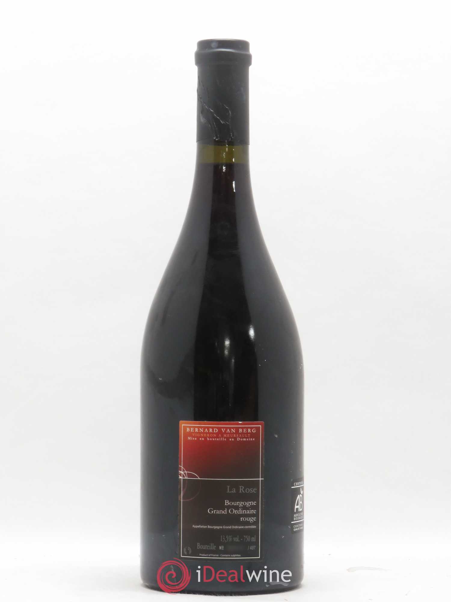 Bourgogne La Rose Domaine Van Berg 2009 - Posten von 1 Flasche - 1