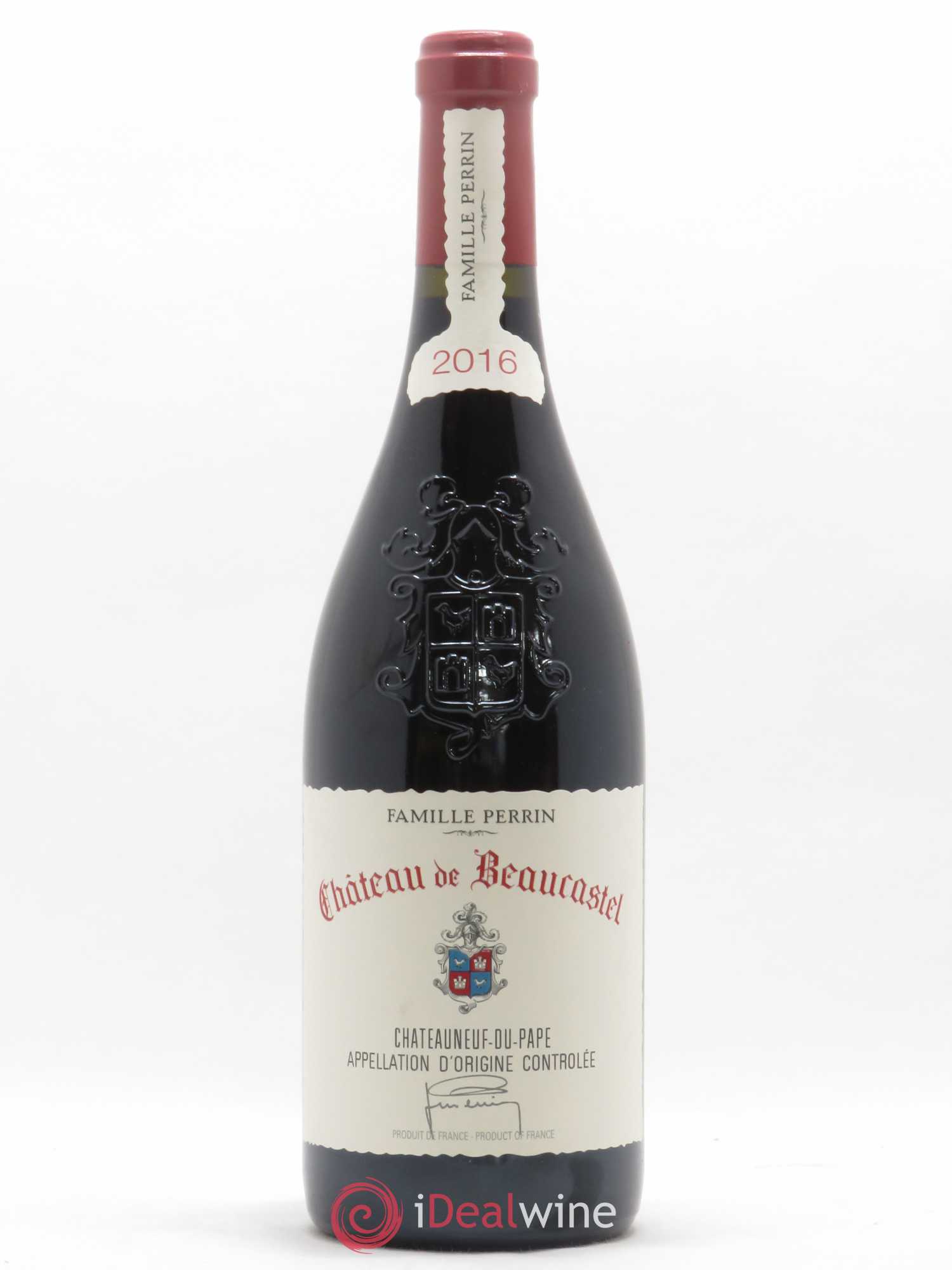 Châteauneuf-du-Pape Château de Beaucastel Famille Perrin 2016 - Lot de 1 bouteille - 0