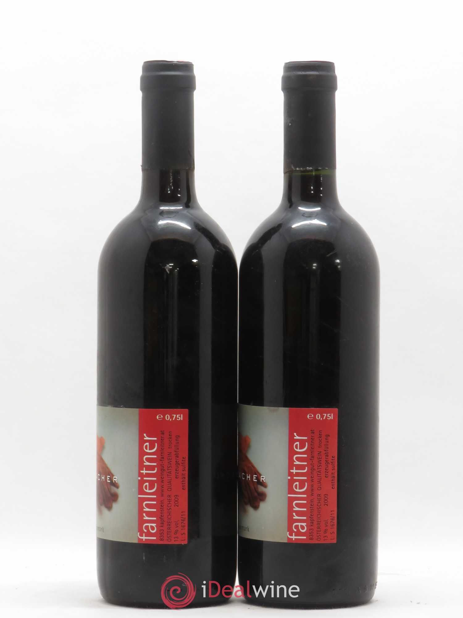 Autriche Südoststeiermark Wildbacher Weingut Farnleitner (sans prix de réserve) 2009 - Posten von 2 Flaschen - 1
