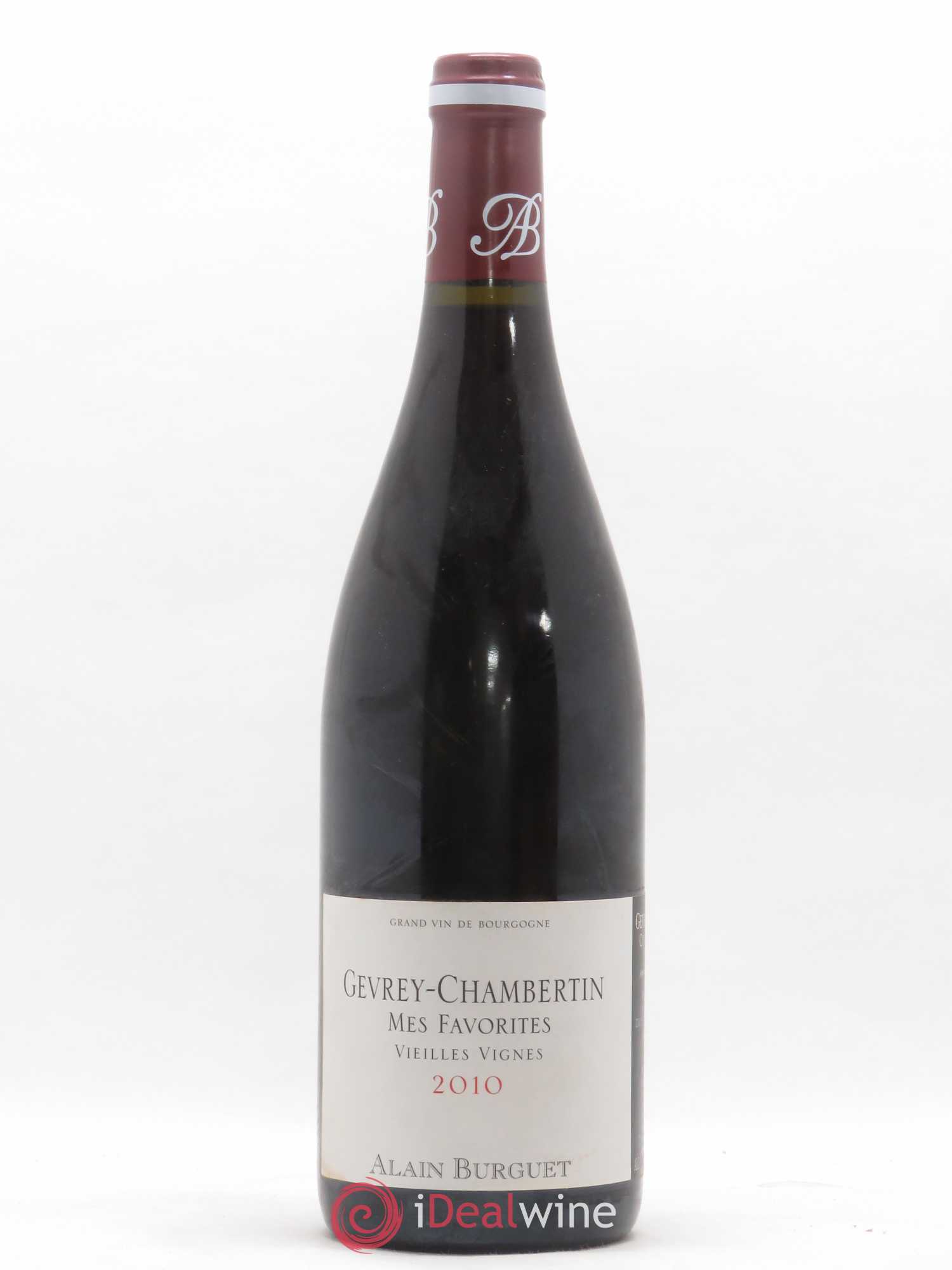 Gevrey-Chambertin Vieilles Vignes Mes Favorites Domaine Alain Burguet (sans prix de réserve) 2010 - Posten von 1 Flasche - 0