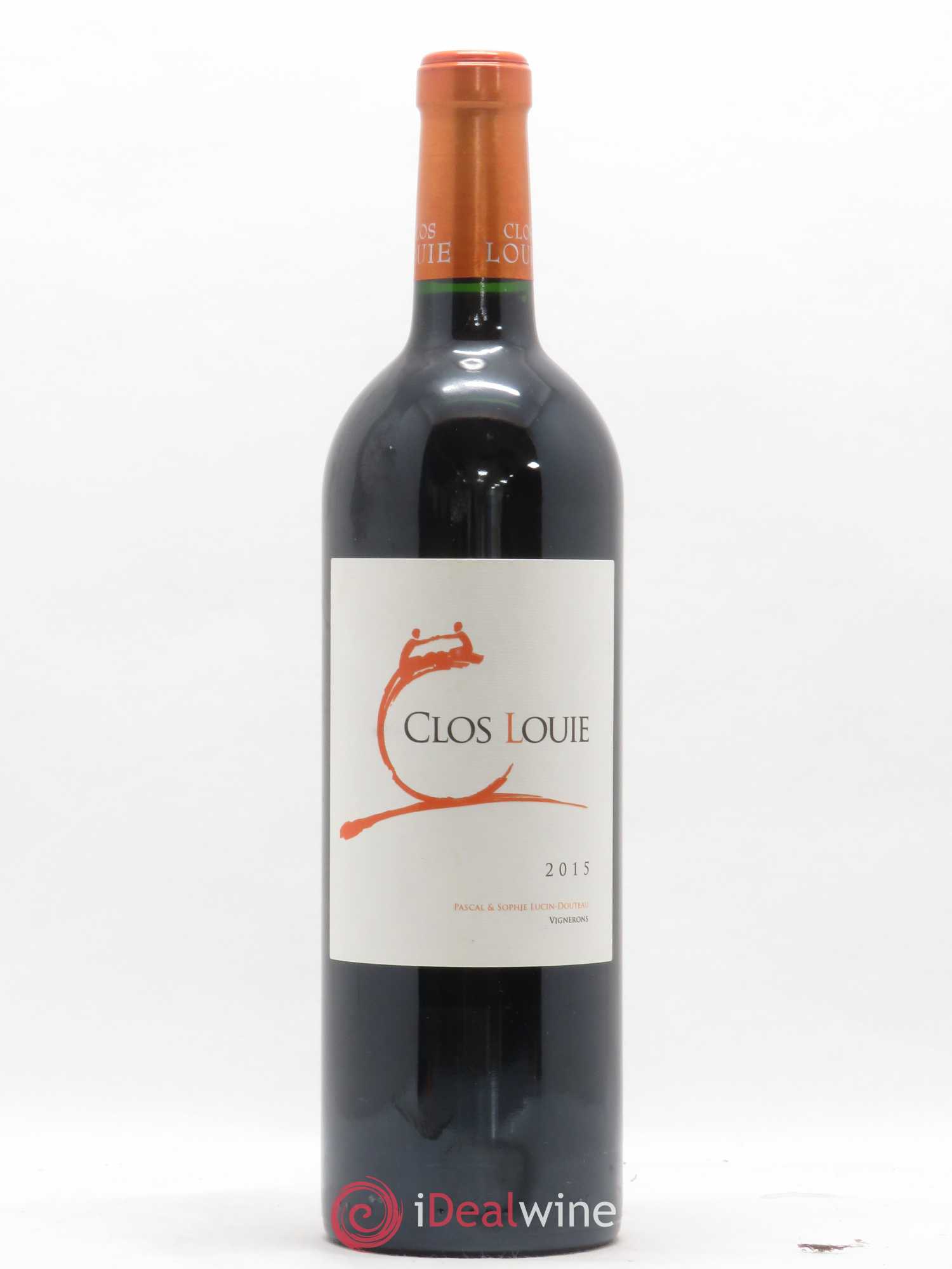 Castillon-Côtes-de-Bordeaux (Côtes-de-Castillon) Clos Louie Vieilles Vignes 2015 - Posten von 1 Flasche - 0