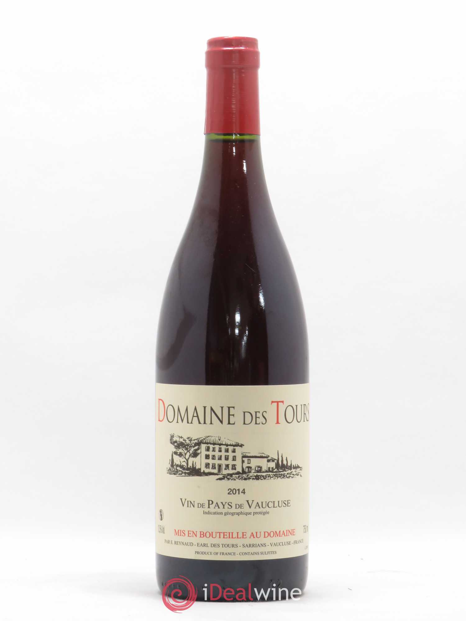 Vaucluse (Vin de Pays de Vaucluse) Domaine des Tours Emmanuel Reynaud 2014 - Posten von 1 Flasche - 0