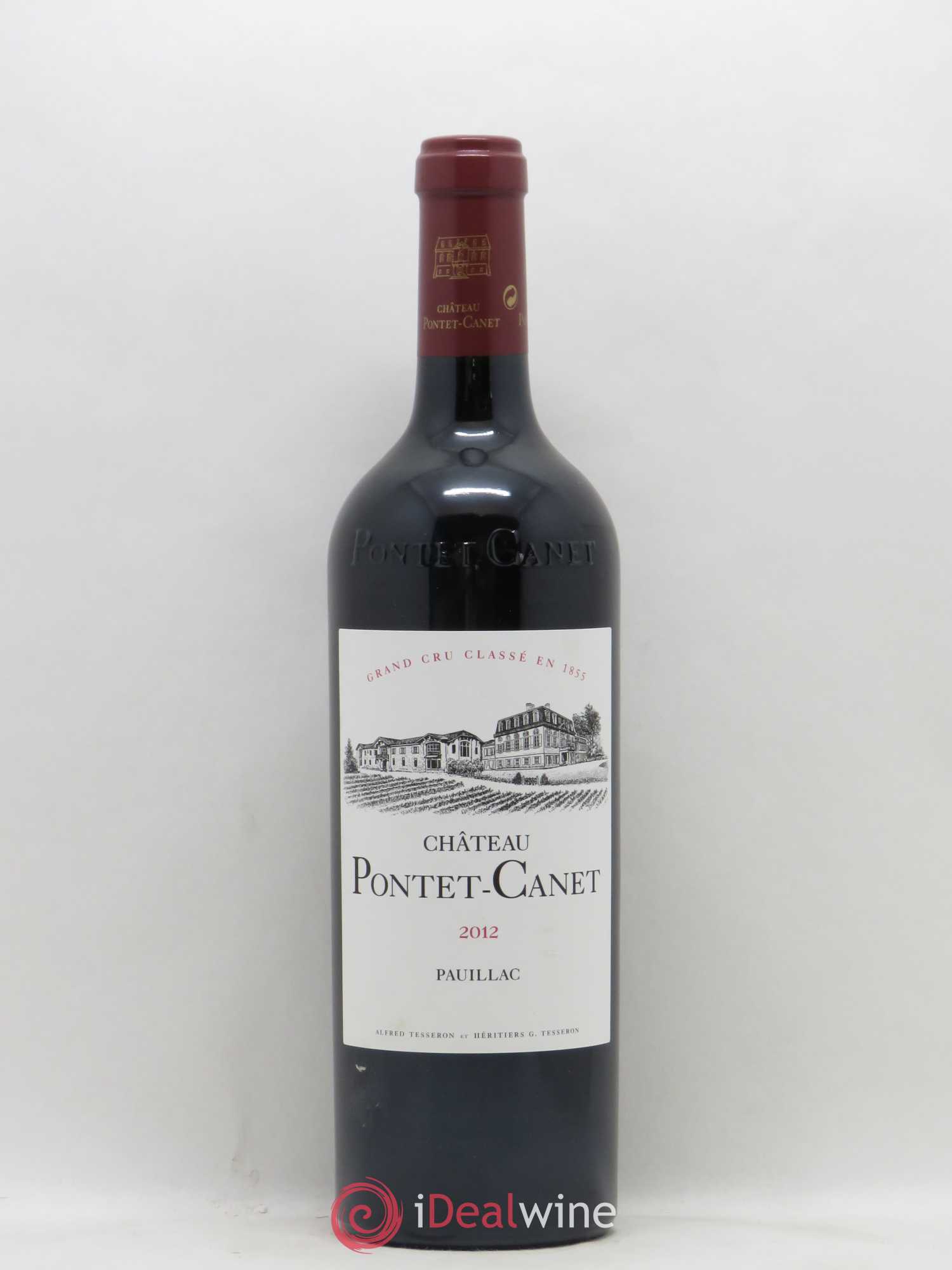 Château Pontet Canet 5ème Grand Cru Classé 2012 - Lot de 1 bouteille - 0