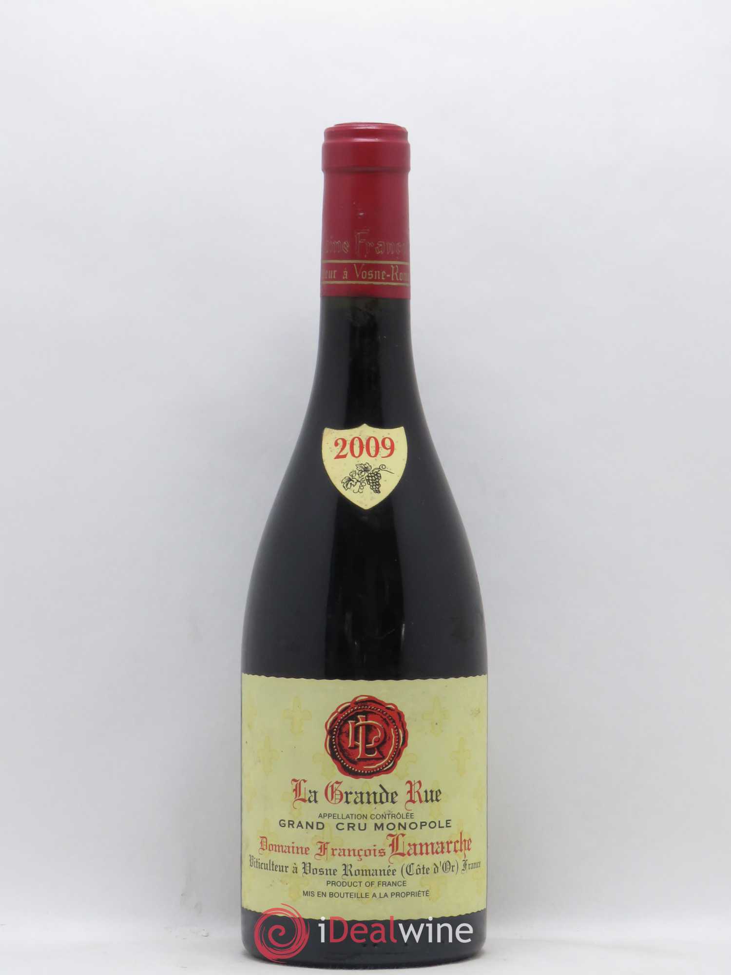 La Grande Rue Grand Cru Lamarche (Domaine) 2009 - Lot de 1 bouteille - 0