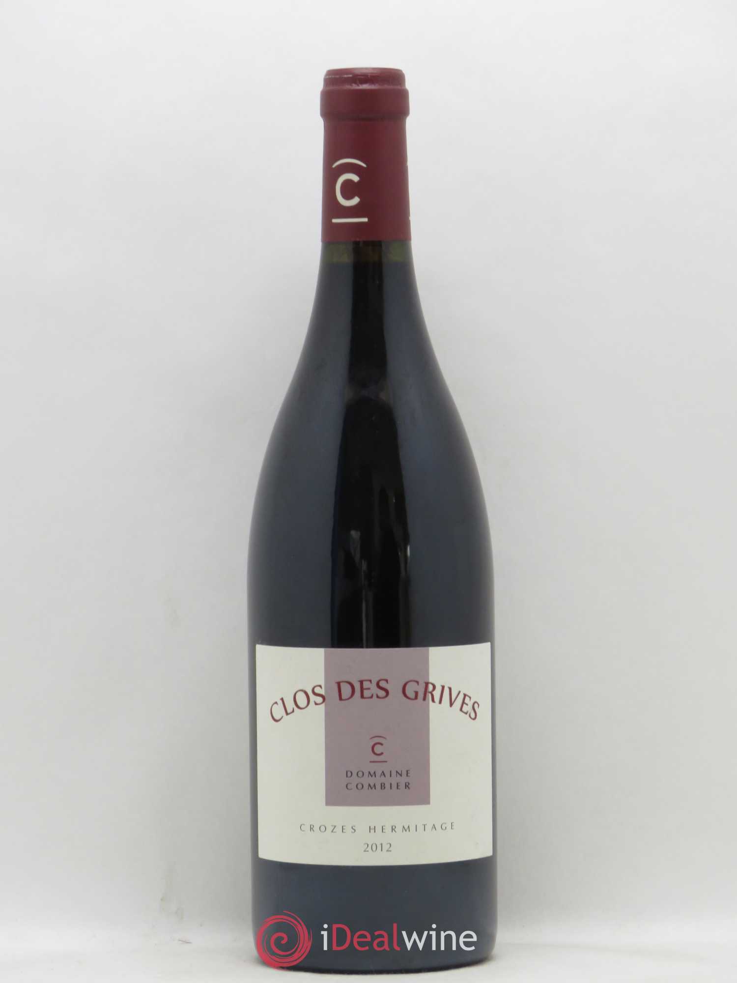 Crozes-Hermitage Clos des Grives Combier 2012 - Lot de 1 bouteille - 0