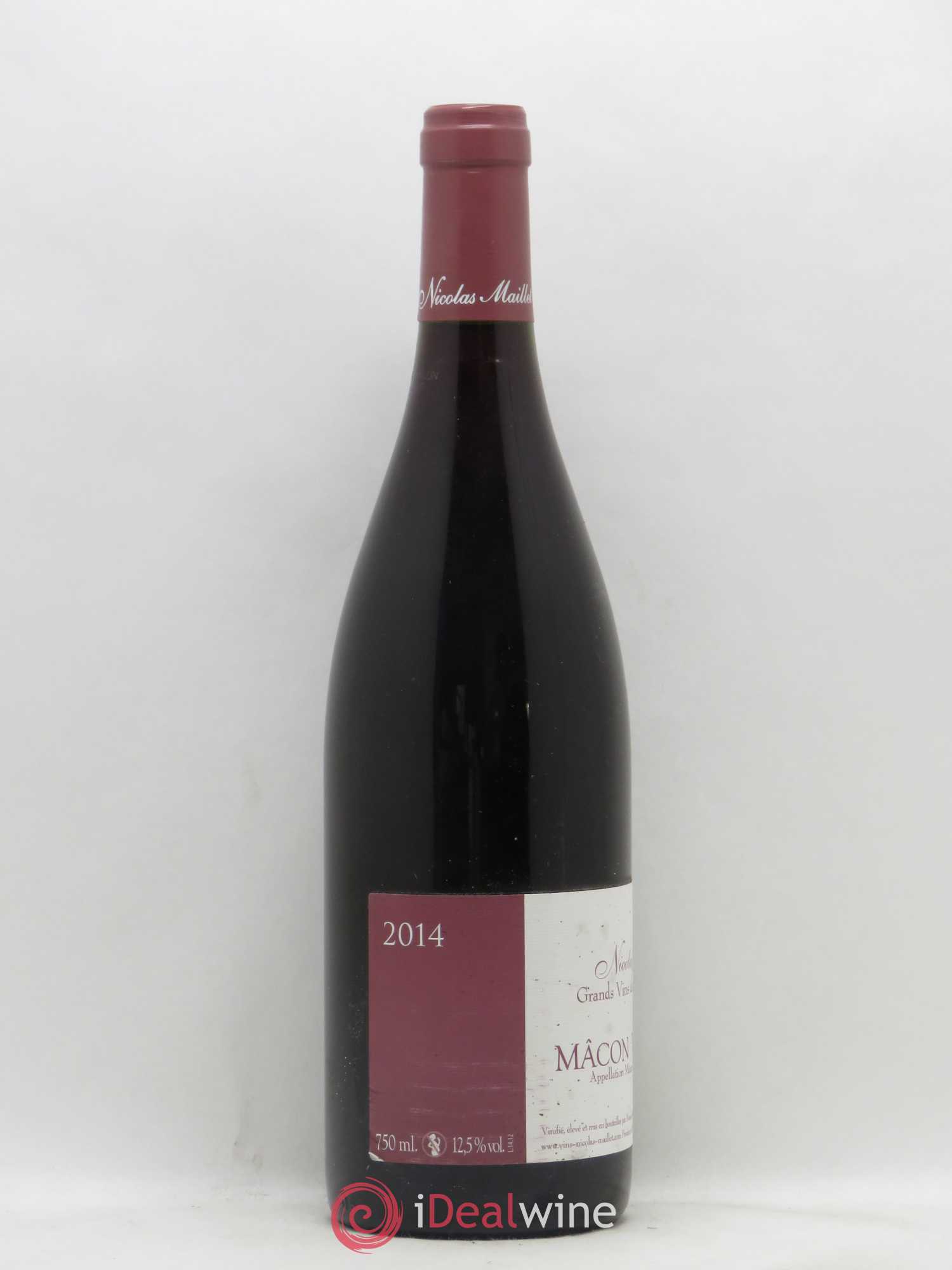 Mâcon-Verzé Nicolas Maillet (sans prix de réserve) 2014 - Lot de 1 bouteille - 1