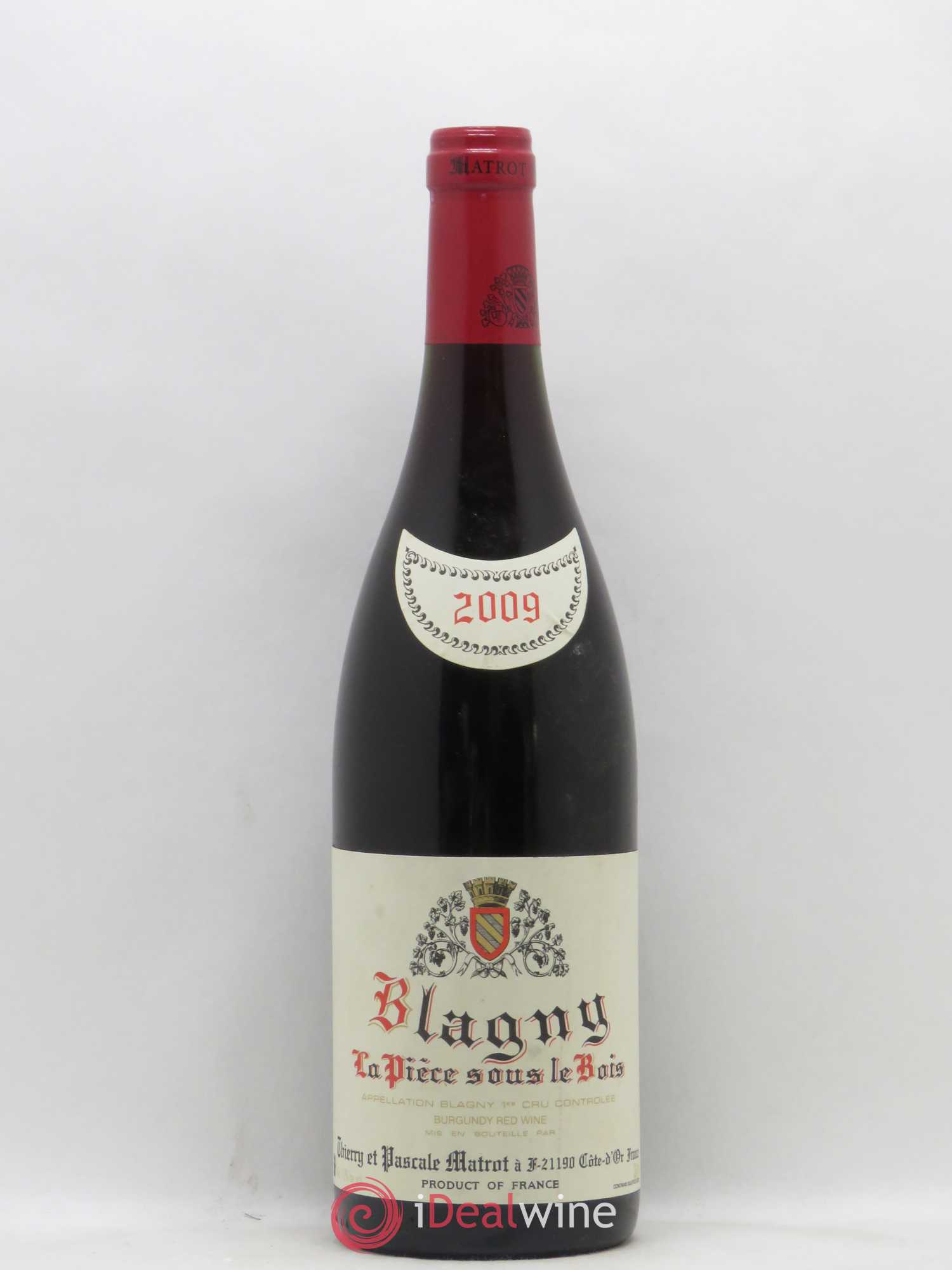 Blagny 1er Cru La Pièce sous Bois Domaine Matrot 2009 - Posten von 1 Flasche - 0