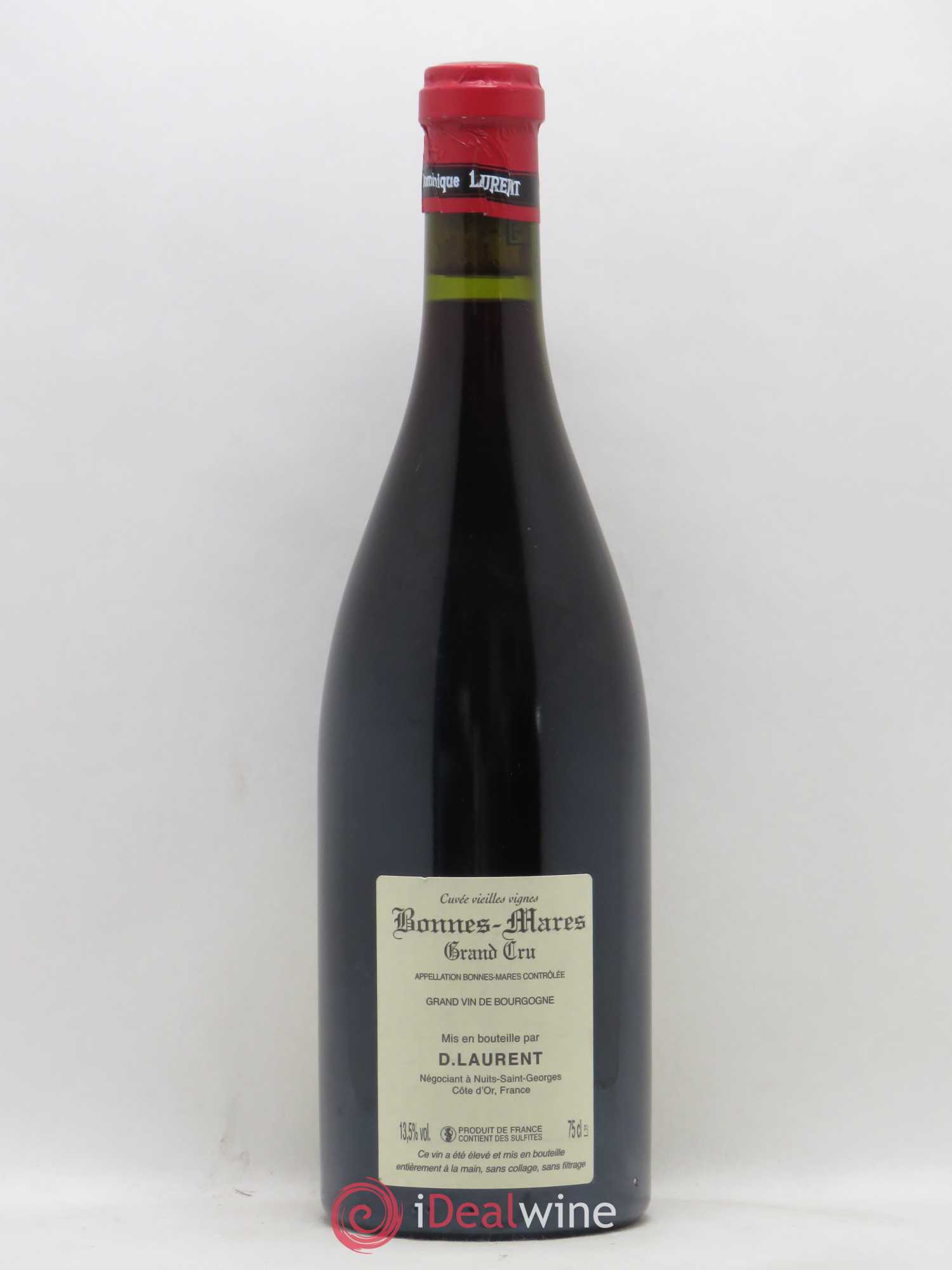 Bonnes-Mares Grand Cru Grande Cuvée Vieilles Vignes Dominique Laurent 2012 - Lot de 1 bouteille - 1