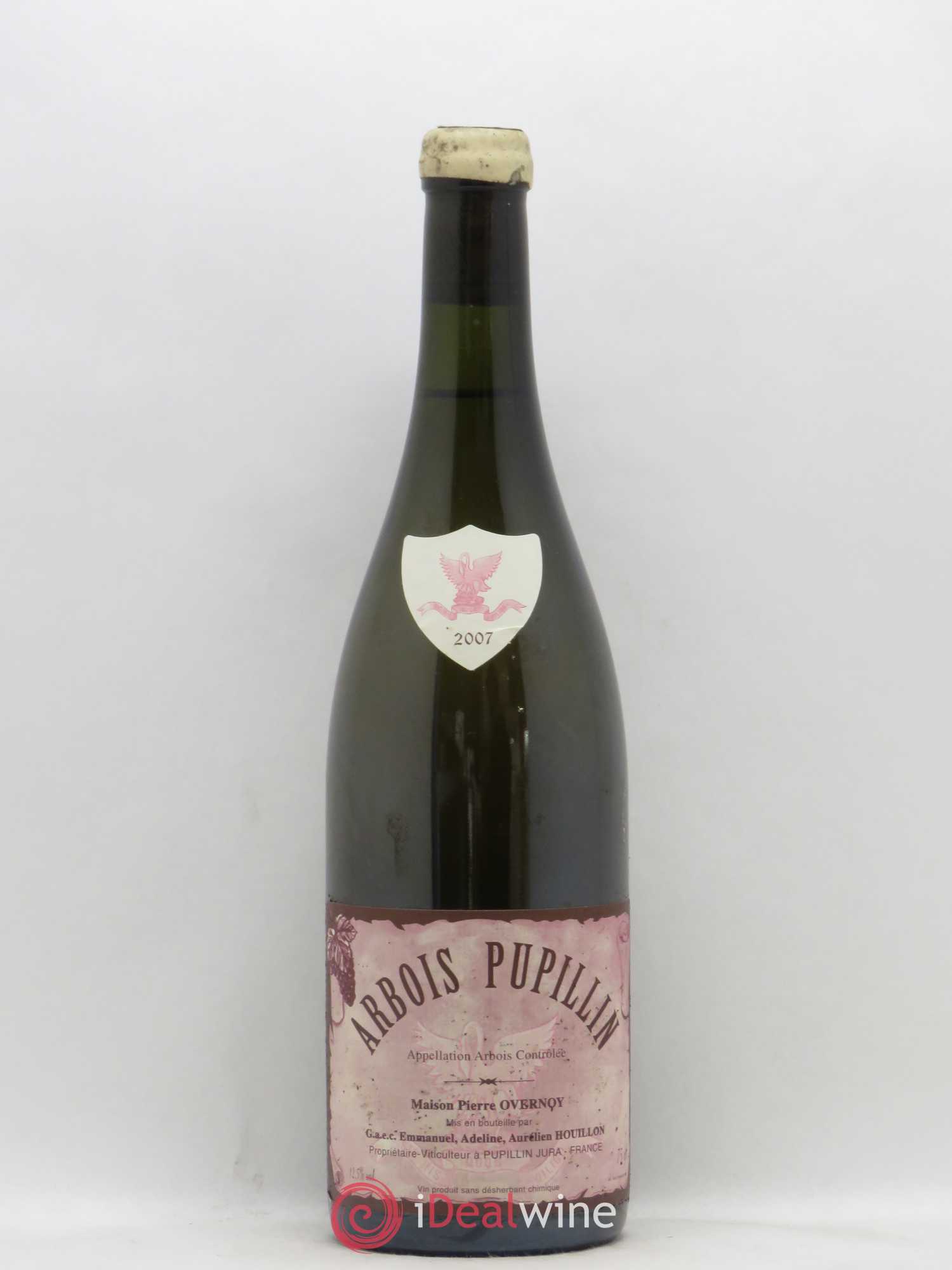Arbois-Pupillin Chardonnay (cire blanche) Overnoy-Houillon (Domaine) 2007 - Lot de 1 bouteille - 0