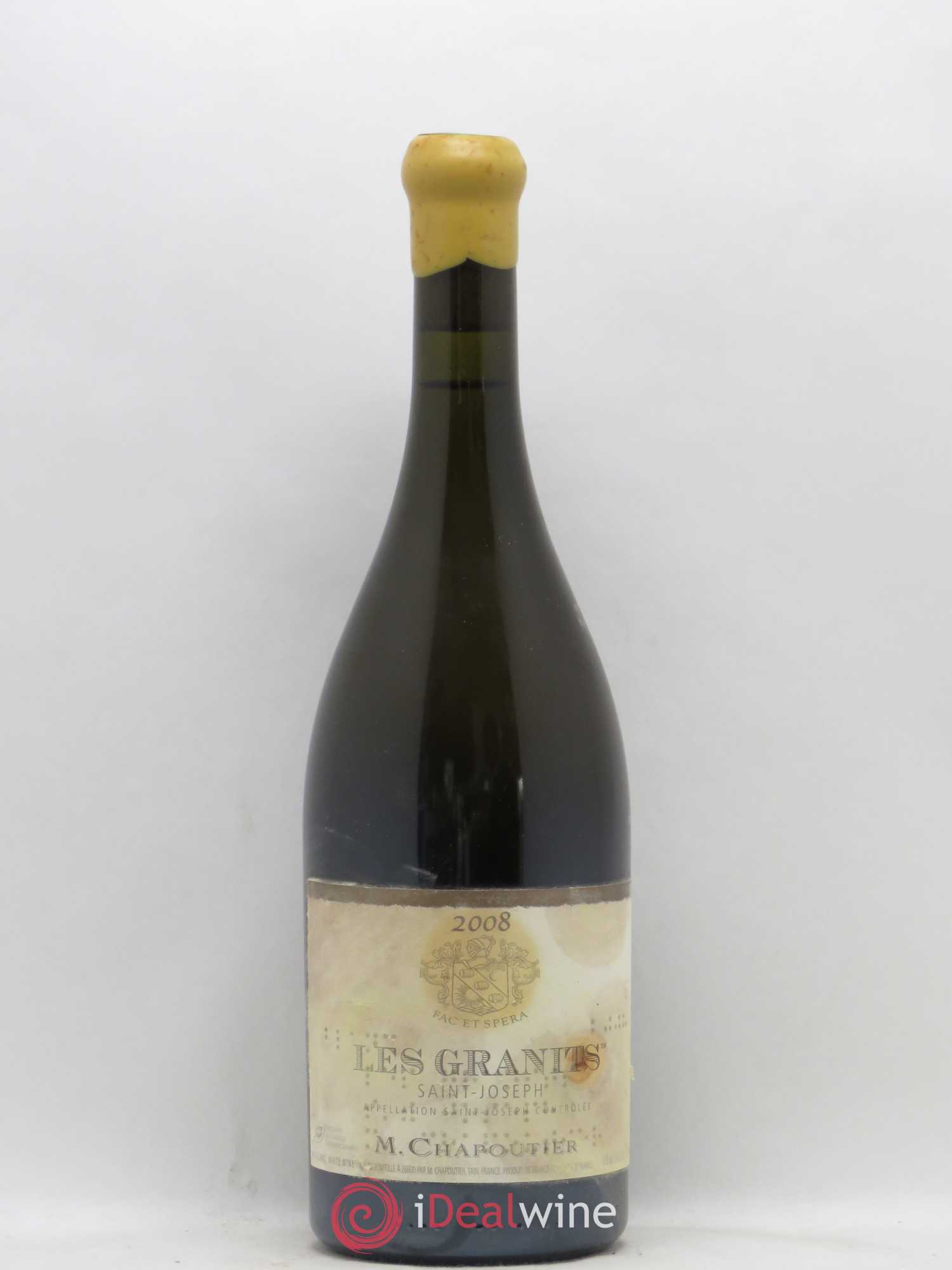 Saint-Joseph Les Granits Chapoutier 2008 - Lot de 1 bouteille - 0