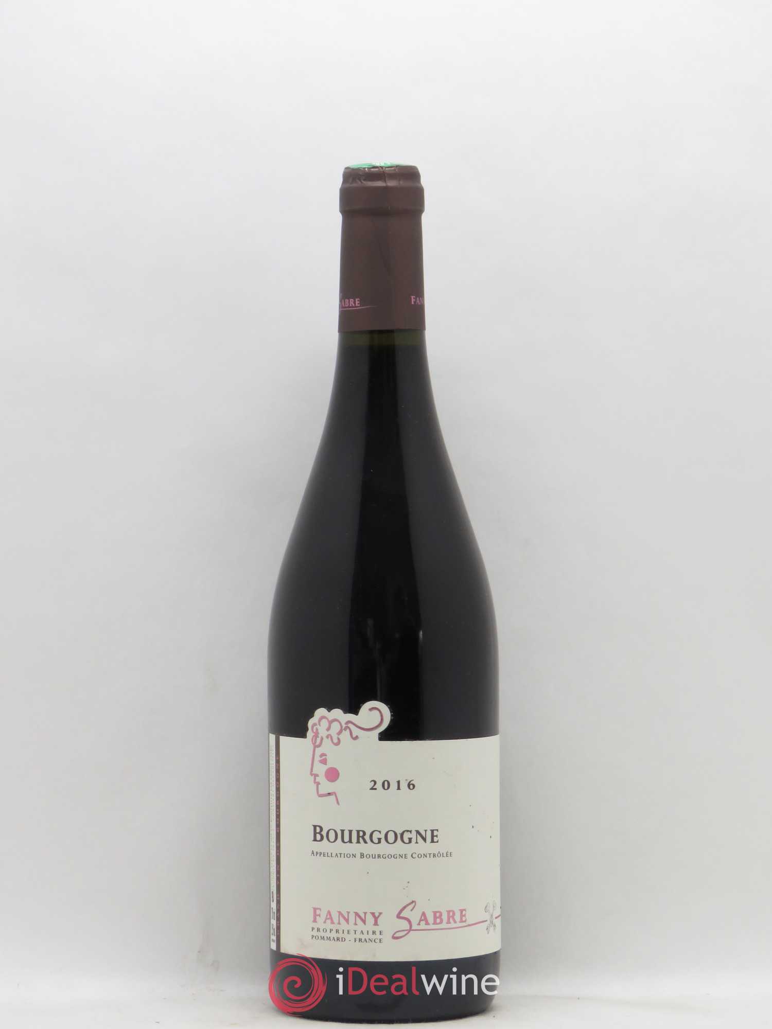 Bourgogne Fanny Sabre 2016 - Lot de 1 bouteille - 0