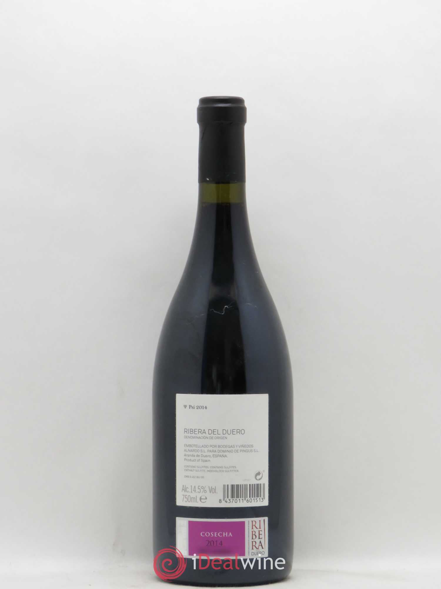 Ribera Del Duero DO PSI Dominio de Pingus - Peter Sisseck 2014 - Lot of 1 bottle - 1