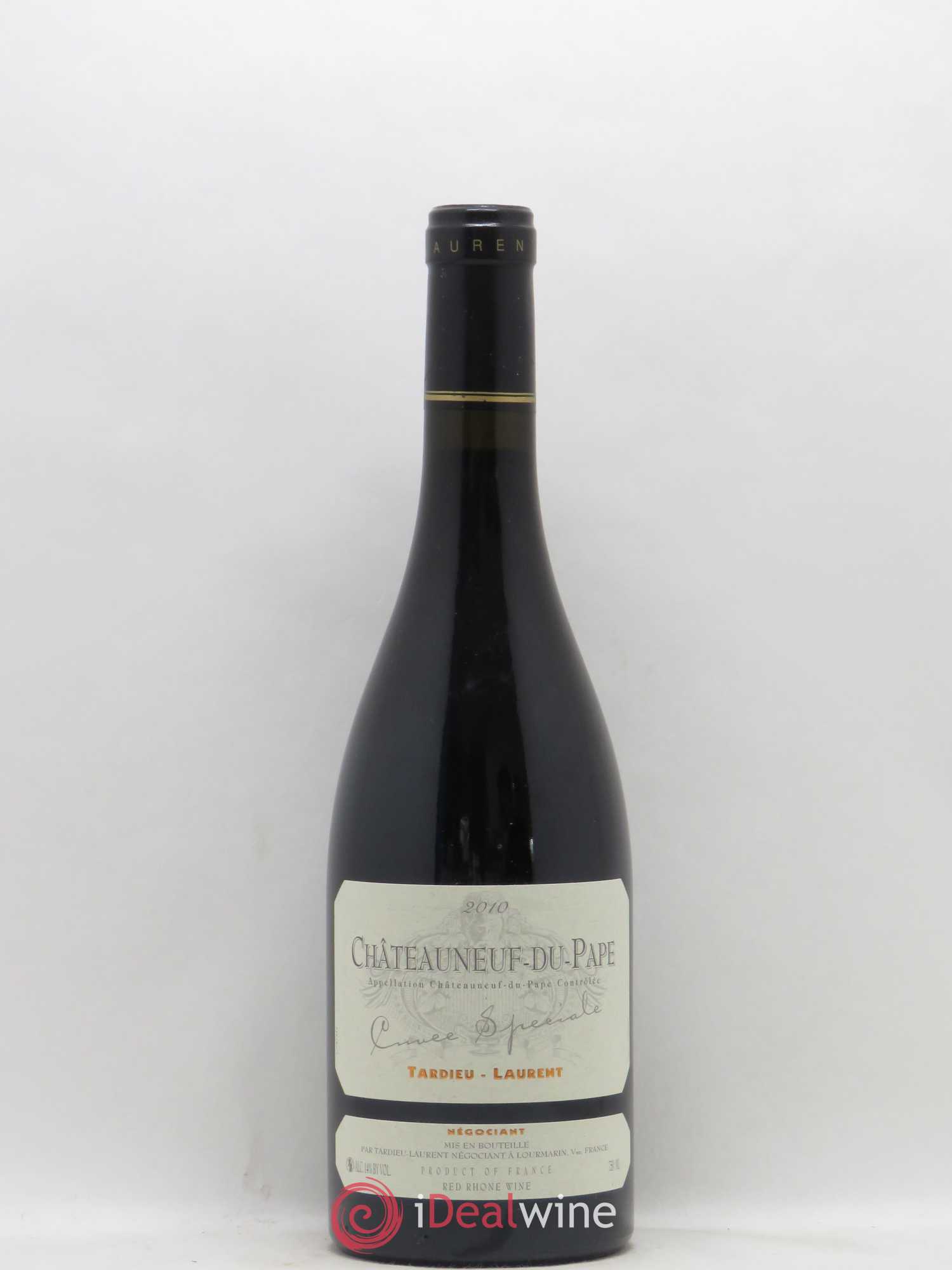 Châteauneuf-du-Pape Tardieu-Laurent Cuvée spéciale Famille Tardieu 2010 - Lot de 1 bouteille - 0