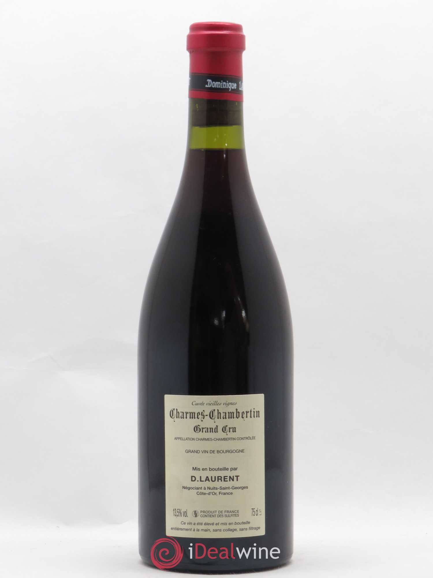 Charmes-Chambertin Grand Cru Vieilles Vignes Dominique Laurent 2006 - Lot de 1 bouteille - 1
