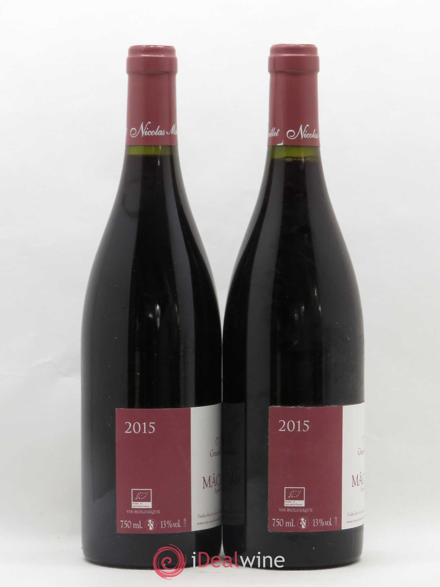 Mâcon-Verzé Nicolas Maillet 2015 - Lot de 2 bouteilles - 1