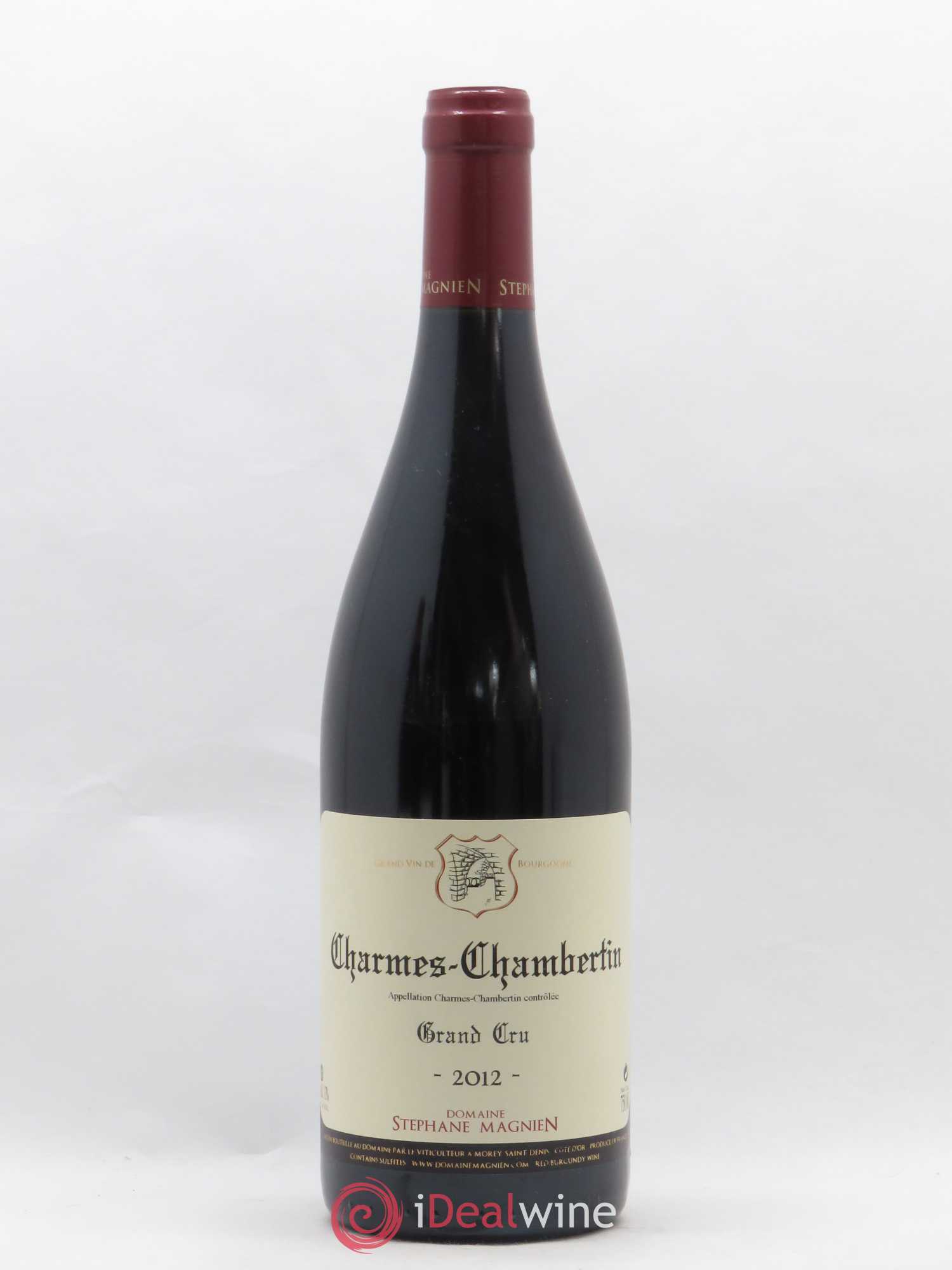Charmes-Chambertin Grand Cru Stéphane Magnien (Domaine) 2012 - Lot de 1 bouteille - 0