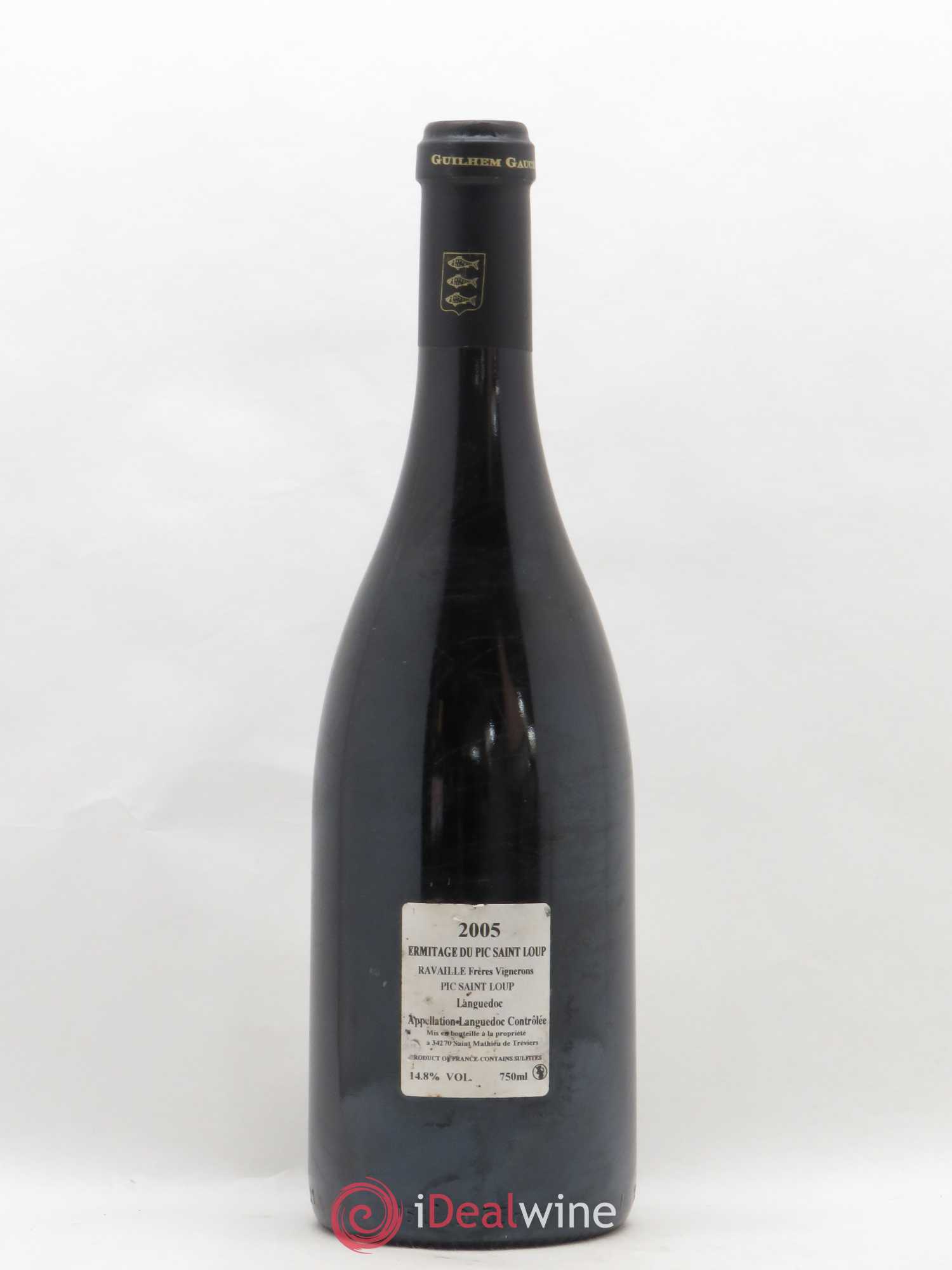 Pic Saint-Loup Héritage du Pic Saint-Loup (anciennement Ermitage) Guilhem Gaucelm 2005 - Lot de 1 bouteille - 1