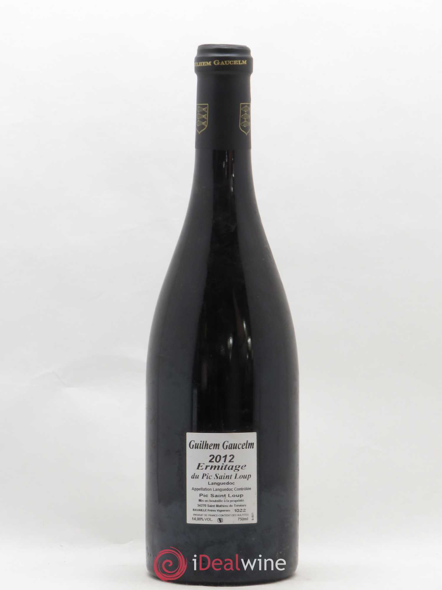 Pic Saint-Loup Héritage du Pic Saint-Loup (anciennement Ermitage) Guilhem Gaucelm 2012 - Lot de 1 bouteille - 1