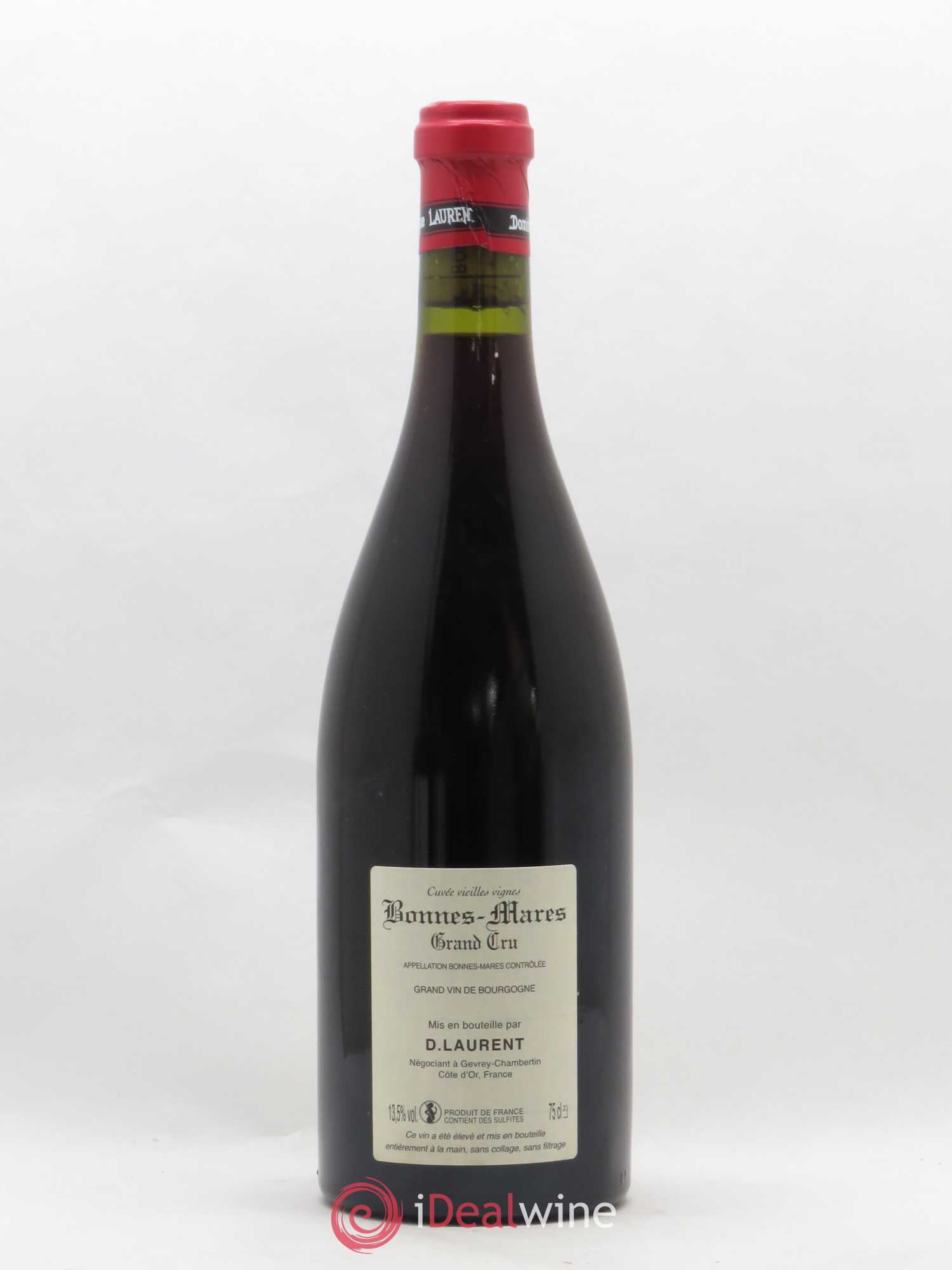 Bonnes-Mares Grand Cru Grande Cuvée Vieilles Vignes Dominique Laurent 2015 - Lot de 1 bouteille - 1