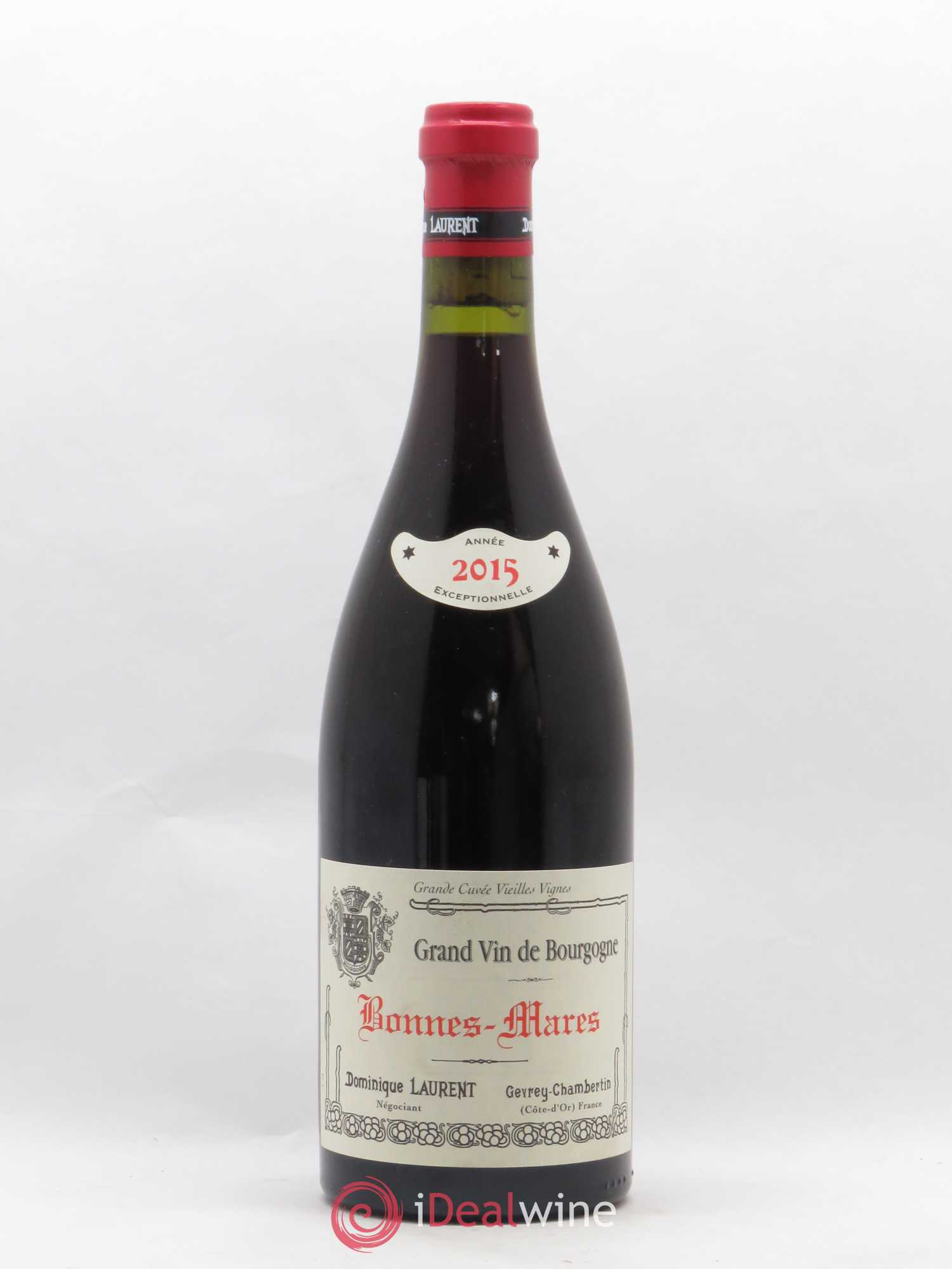Bonnes-Mares Grand Cru Grande Cuvée Vieilles Vignes Dominique Laurent 2015 - Lot de 1 bouteille - 0