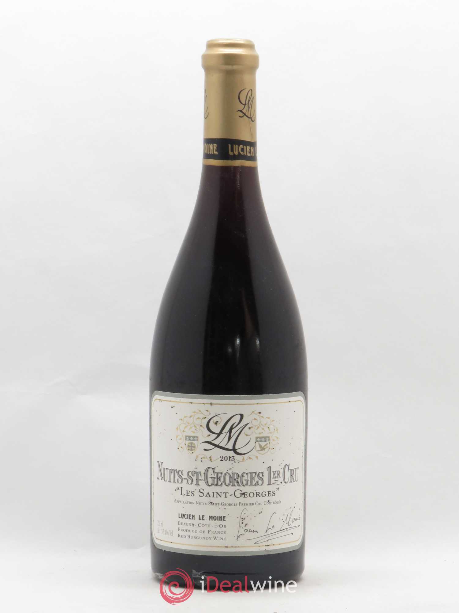 Nuits-Saint-Georges 1er Cru Les Saint-Georges Lucien Le Moine 2013 - Posten von 1 Flasche - 0