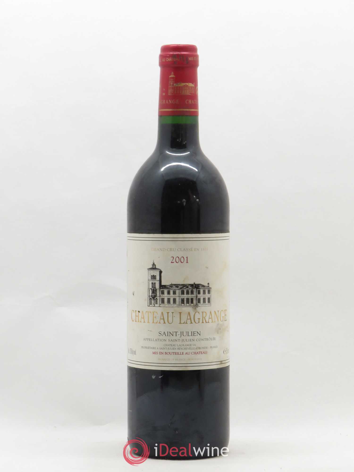 Château Lagrange 3ème Grand Cru Classé 2001 - Lot de 1 bouteille - 0