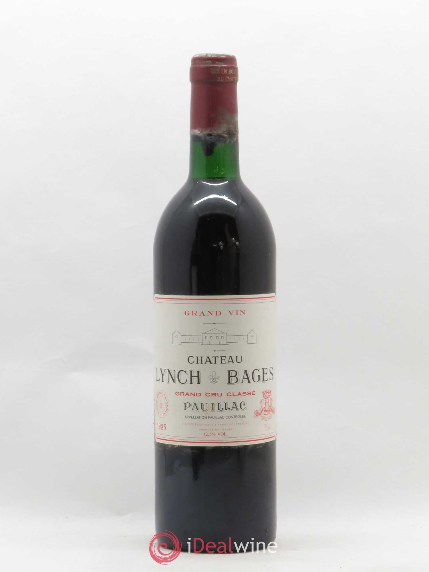 Château Lynch Bages 5ème Grand Cru Classé 1985 - Lot de 1 bouteille - 0
