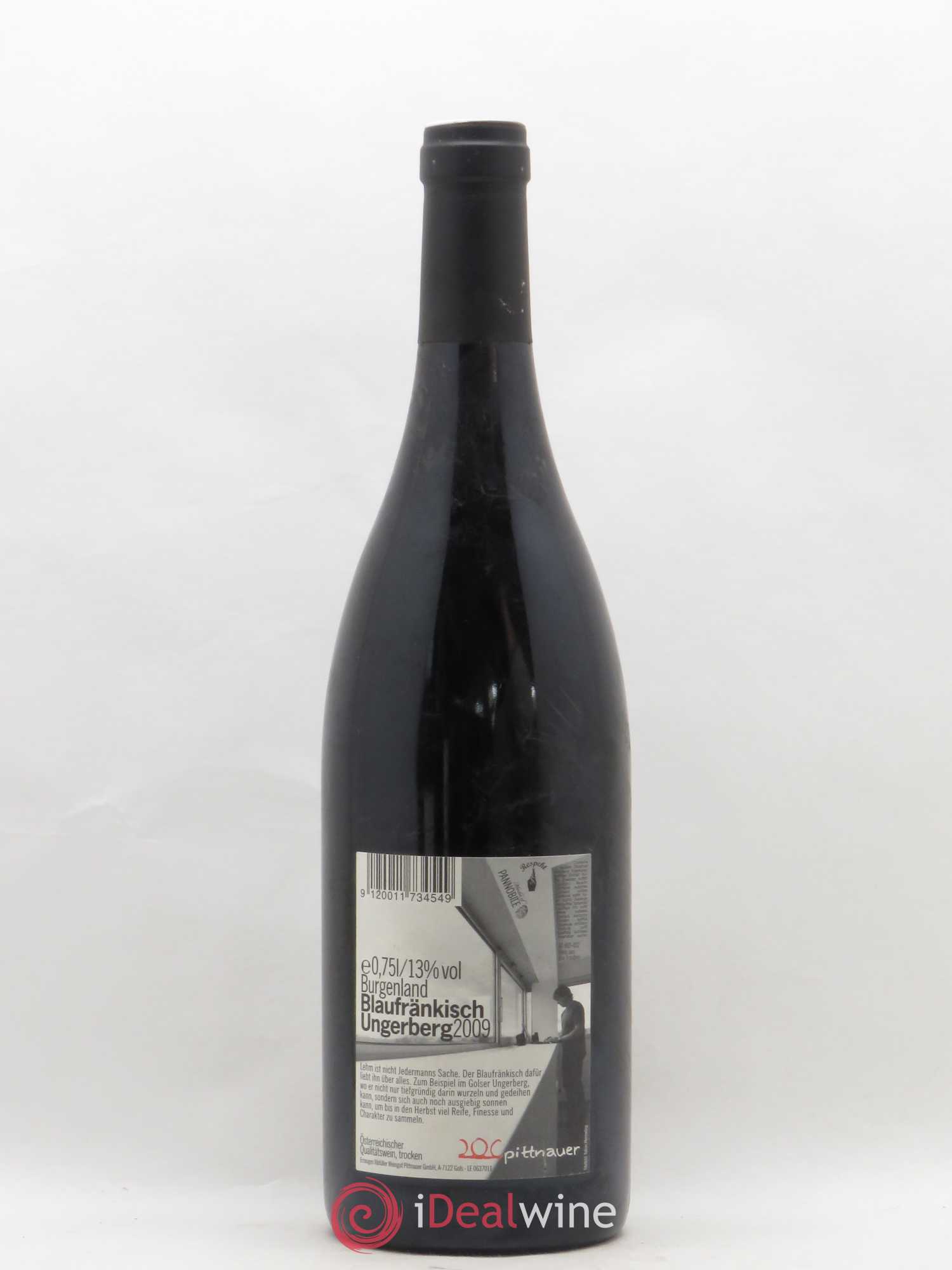 Autriche Burgenland Blaufrankisch Ungerberg Domaine Pittnauer 2009 - Posten von 1 Flasche - 1