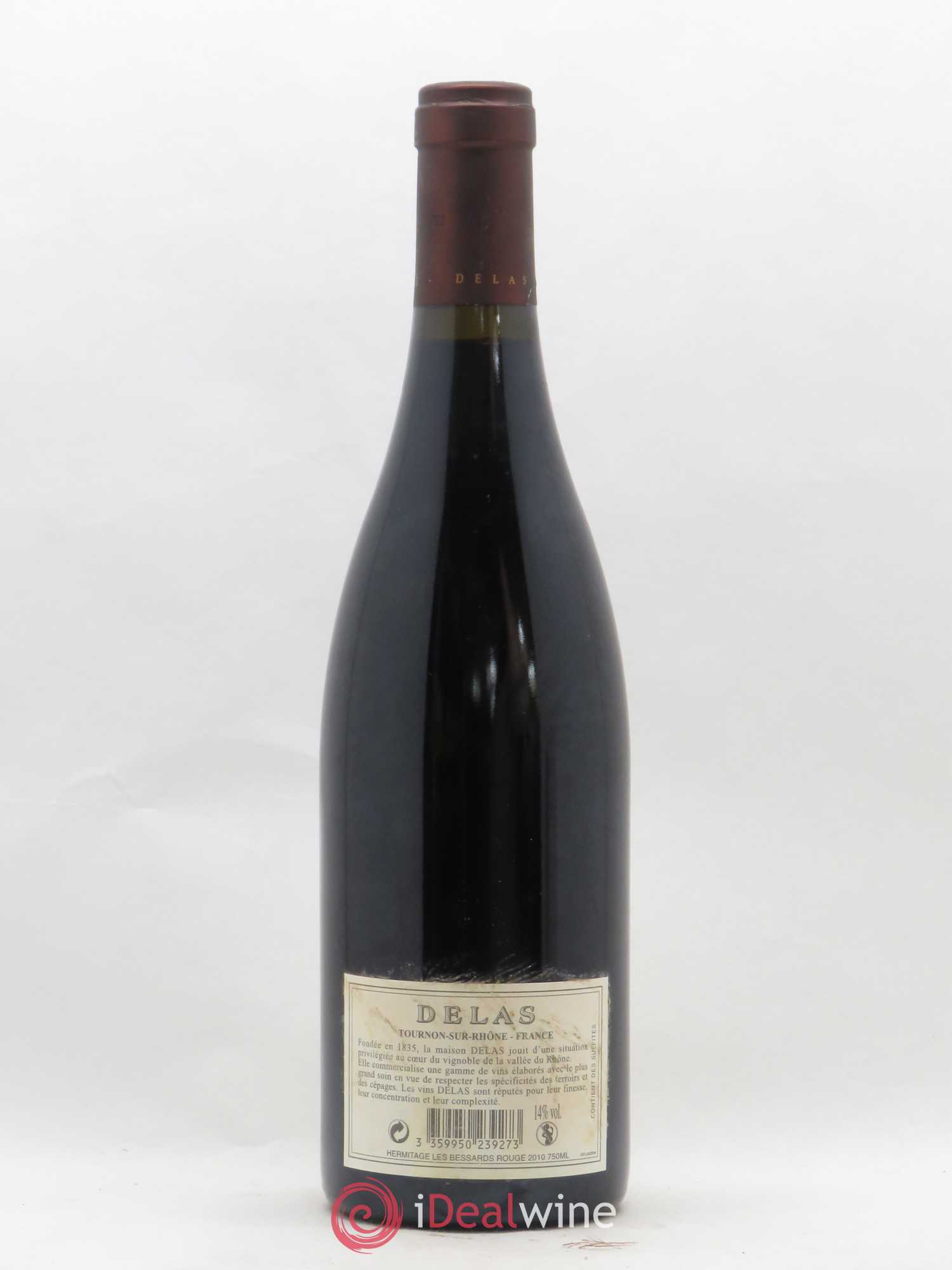 Hermitage Les Bessards Delas Frères 2010 - Lot de 1 bouteille - 1