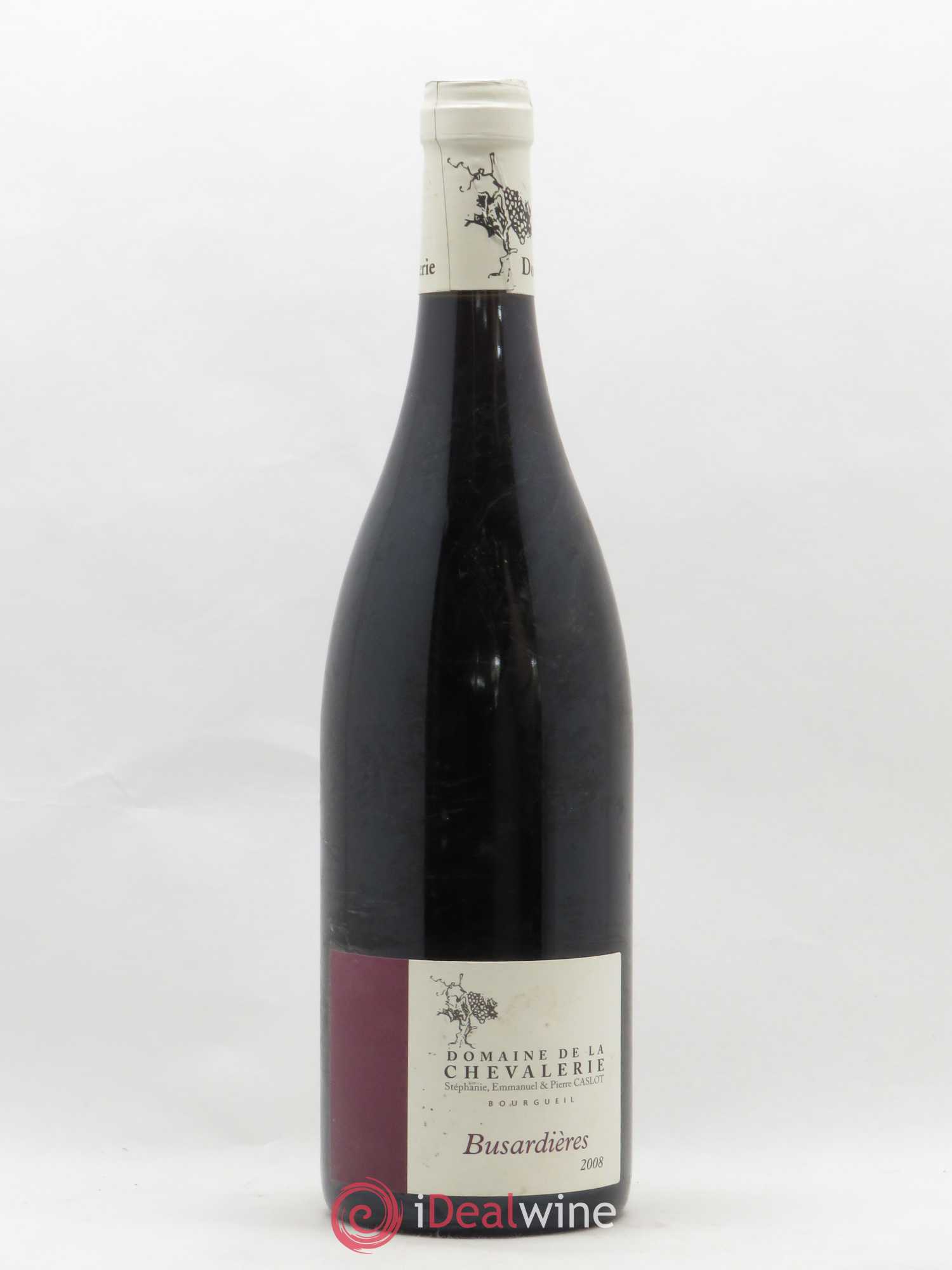 Bourgueil Busardières Domaine de la Chevalerie 2008 - Lot de 1 bouteille - 0