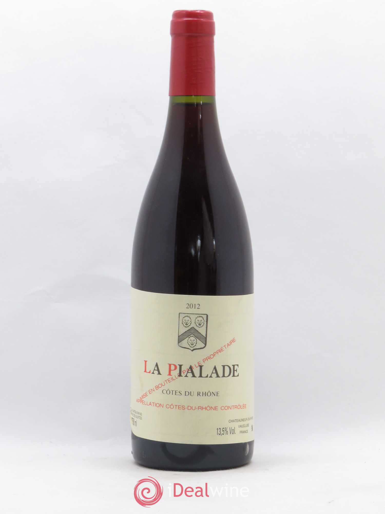 Côtes-du-Rhône La Pialade Emmanuel Reynaud 2012 - Lot de 1 bouteille - 0