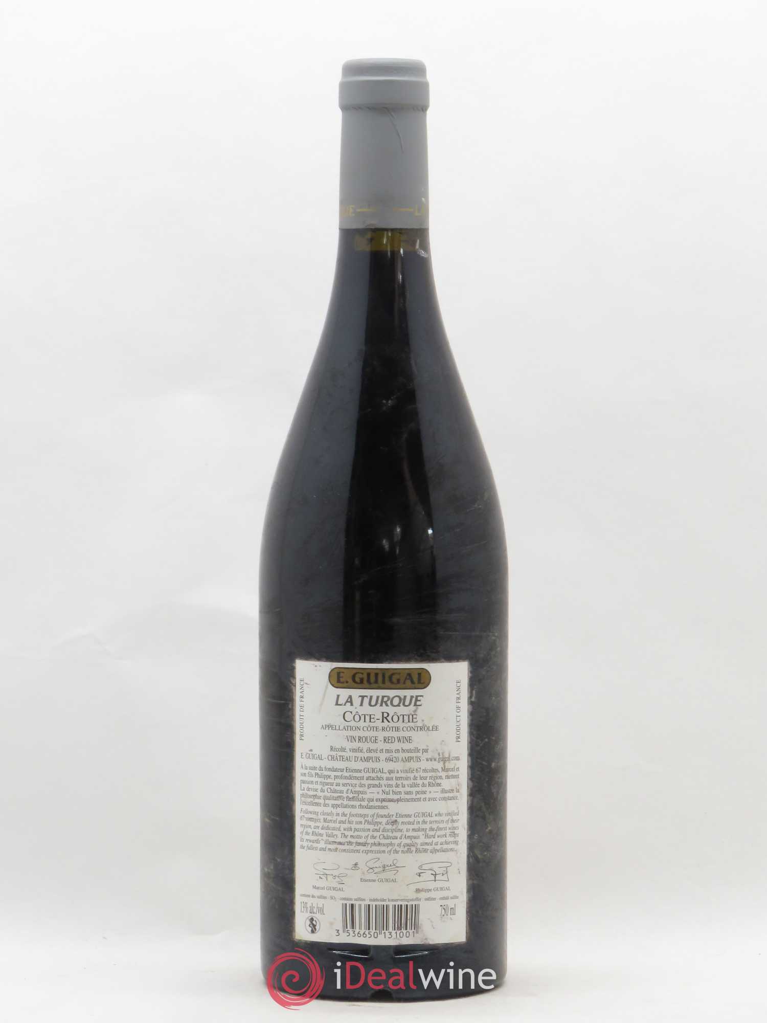 Côte-Rôtie La Turque Guigal 2005 - Lot de 1 bouteille - 1